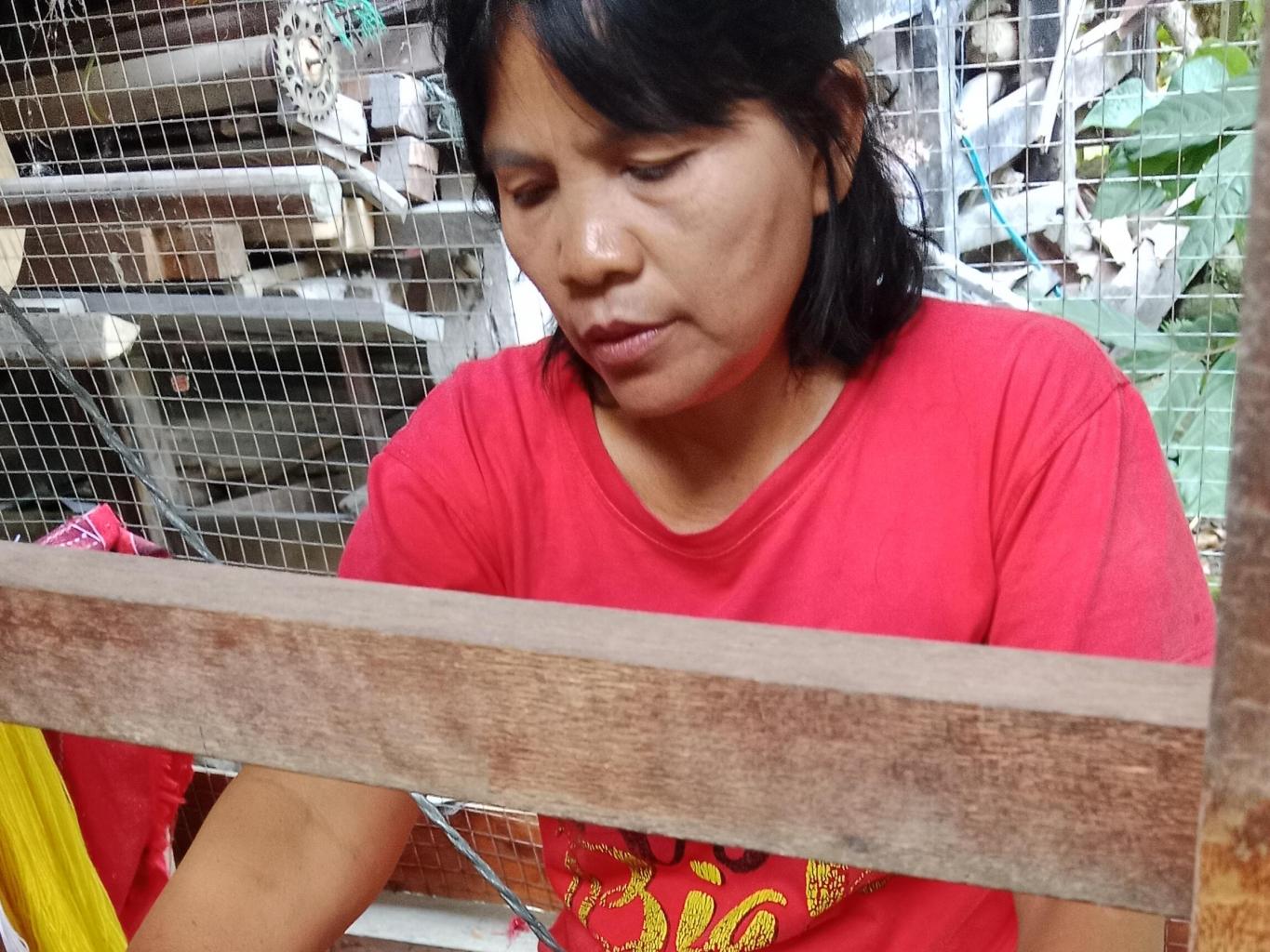 Martonun ( Proses pembuatan ulos )