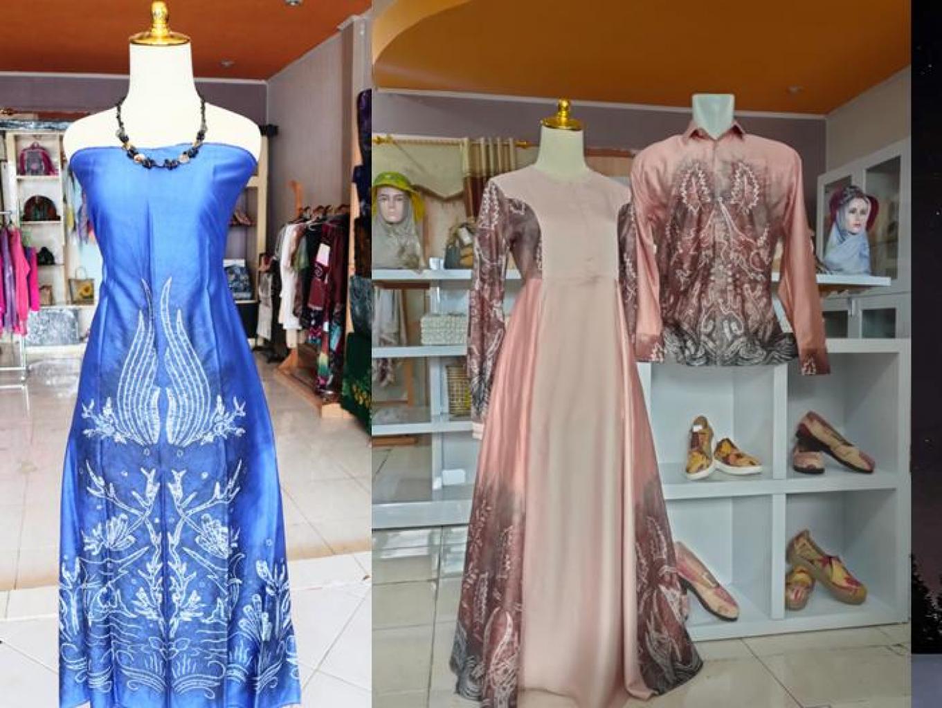 Kain Sasirangan Motif Biota laut