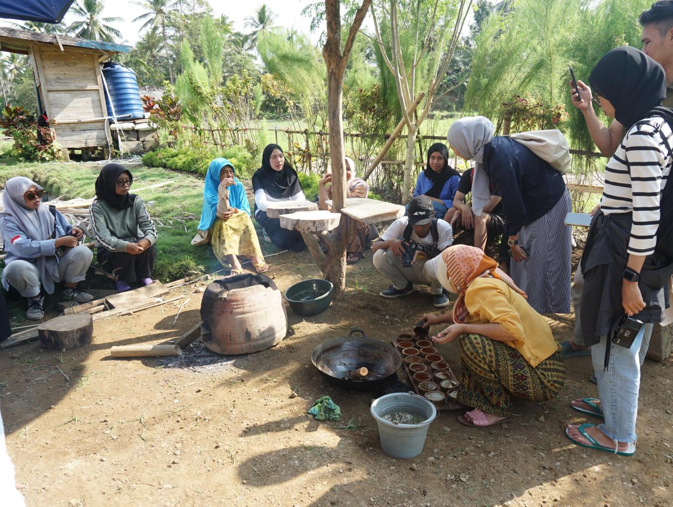 Pembelajaran Pembuatan Gula Aren secara Tradisional