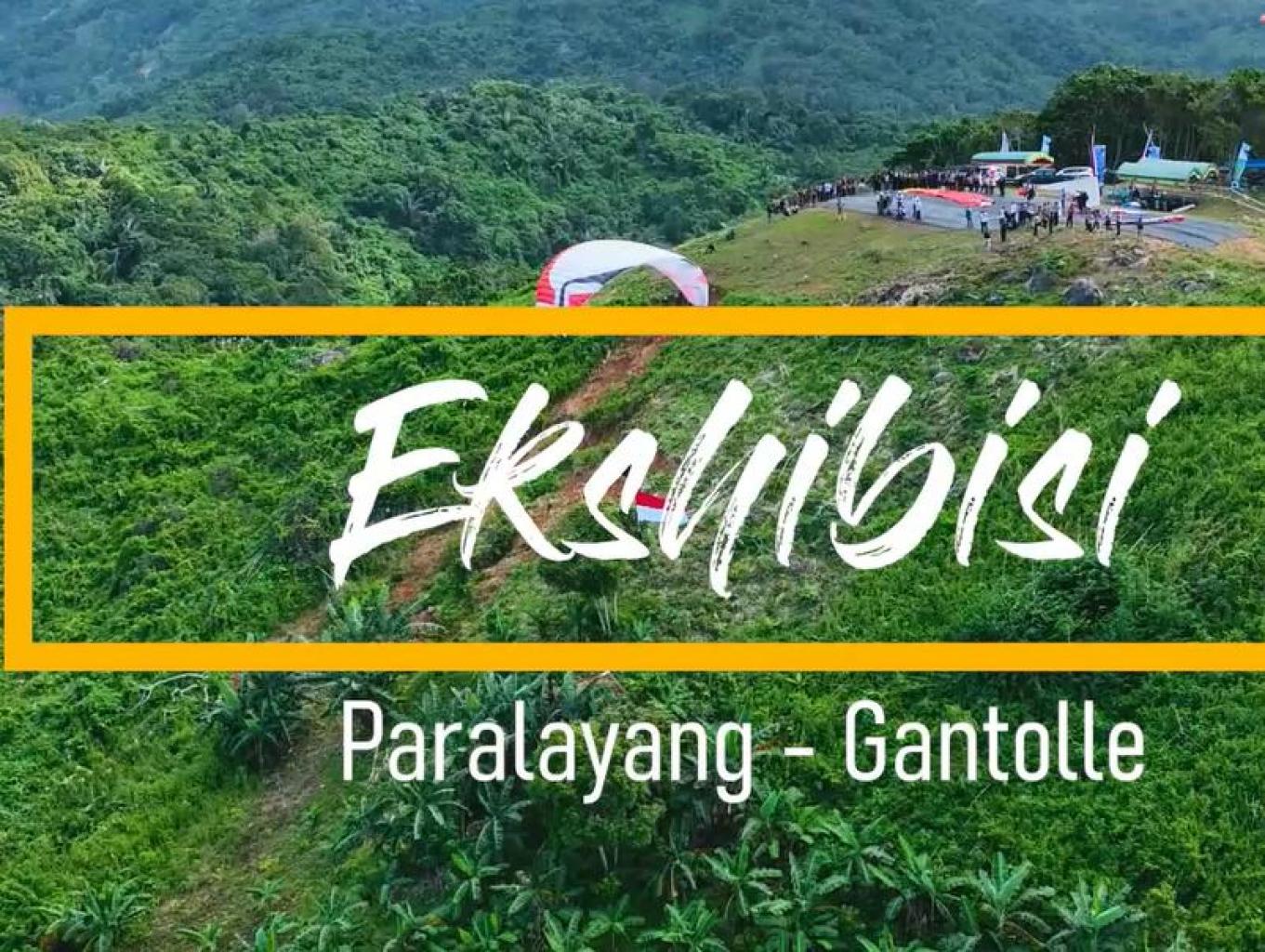 Eksibisi Paralayang & Gantolle 
