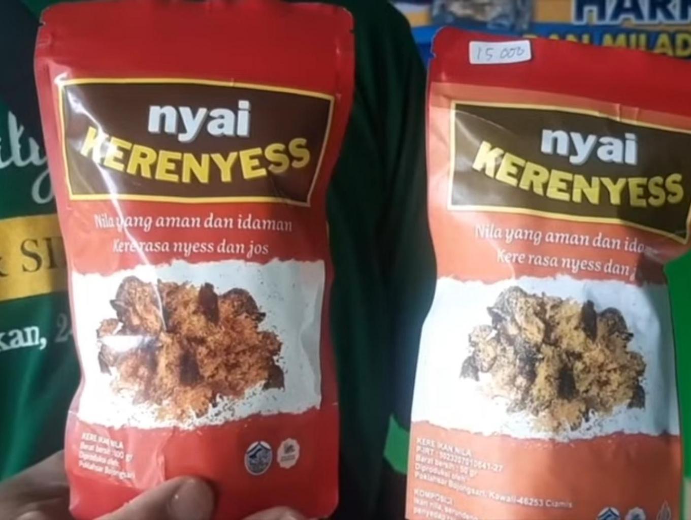 keripik ikan Nila