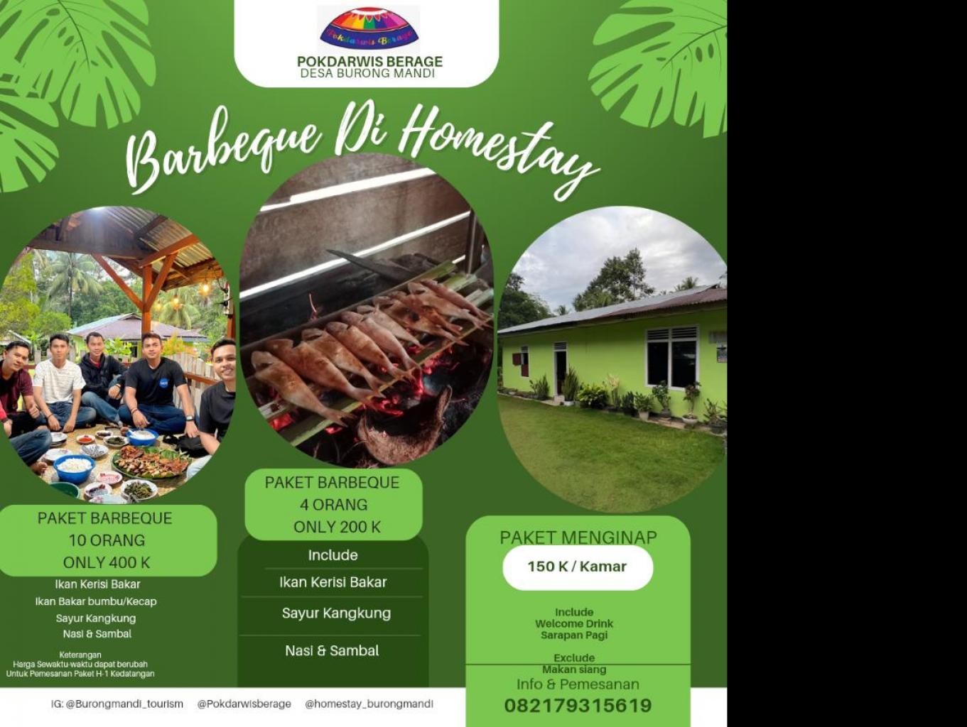 Paket Barbeque Di Homestay