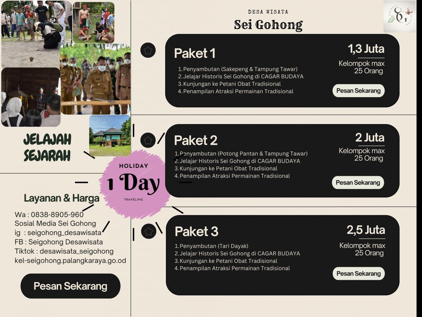 1 Hari (Kelompok) Jelajah Budaya