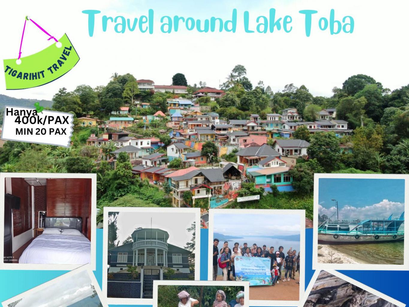 Travel  Around Lake Toba      1 Night/2Days