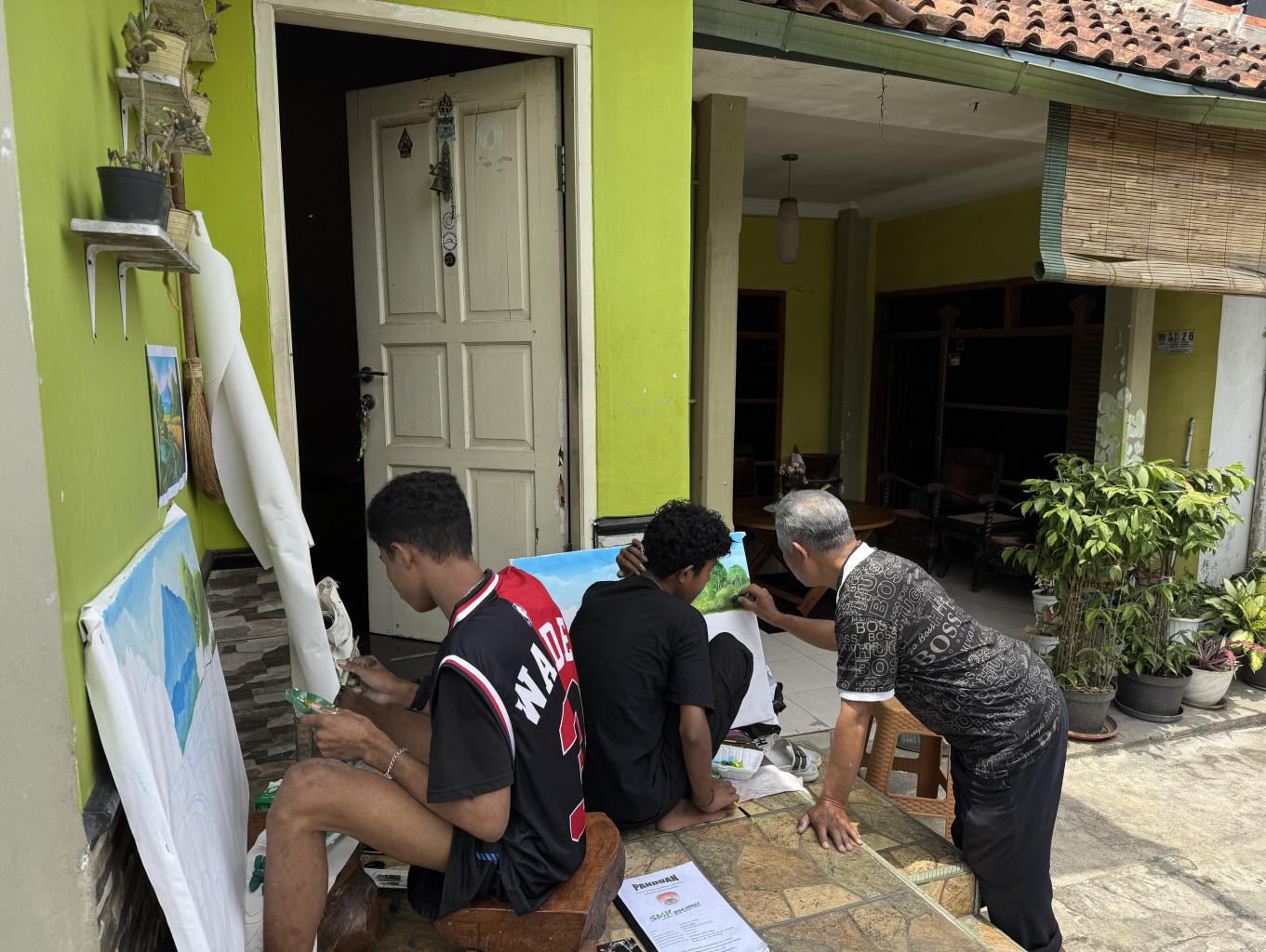 Atraksi Seni Lukis