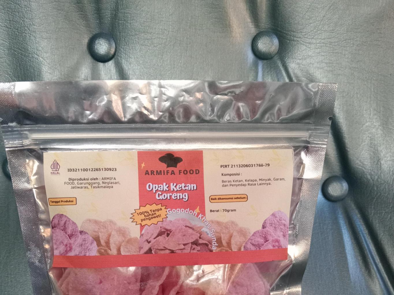 Armifa Opak Goreng Ketan