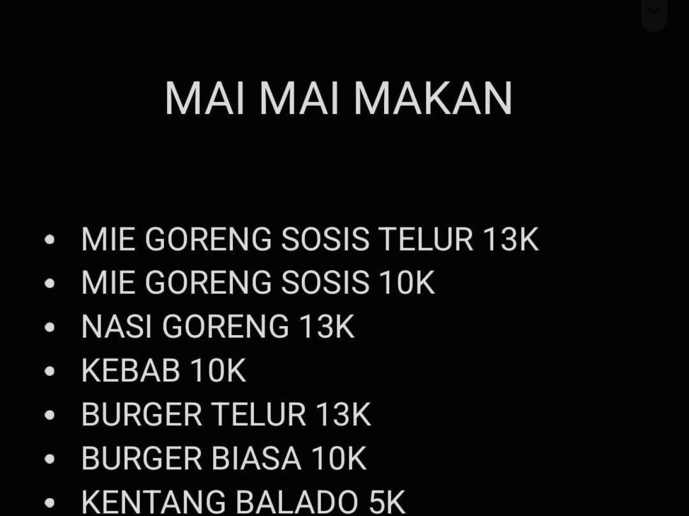 WISATA KULINER MAI MAI MAKAN