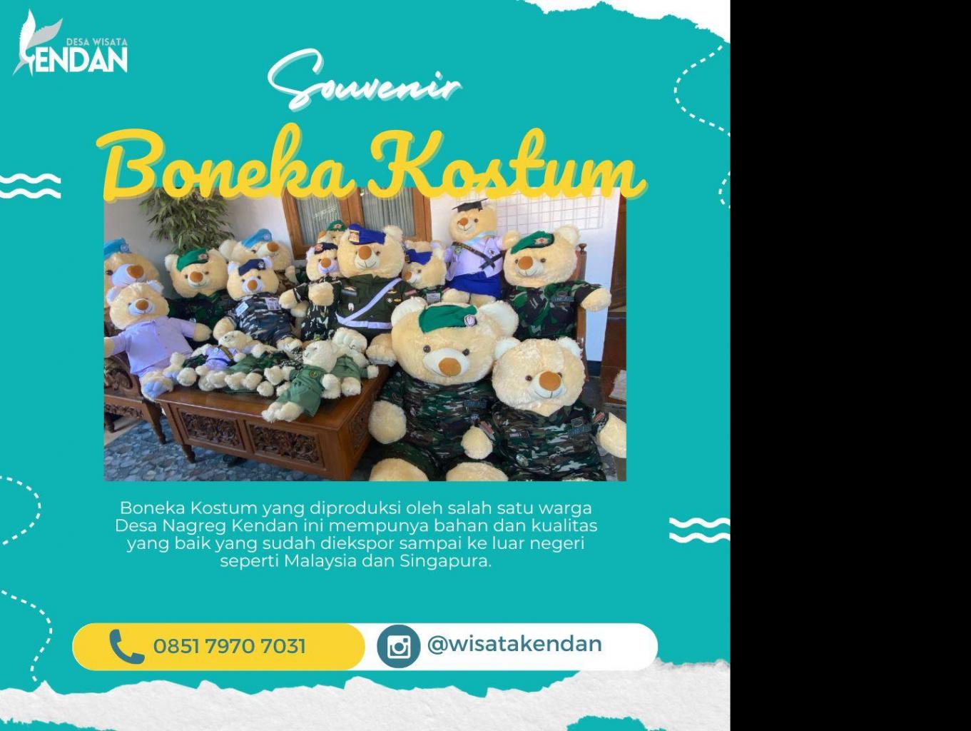 Boneka Kostum Maryam Collection