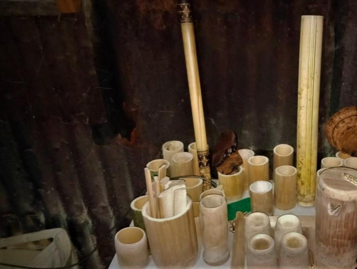 Kerajinan Dari Gelas Bambu Sarugo