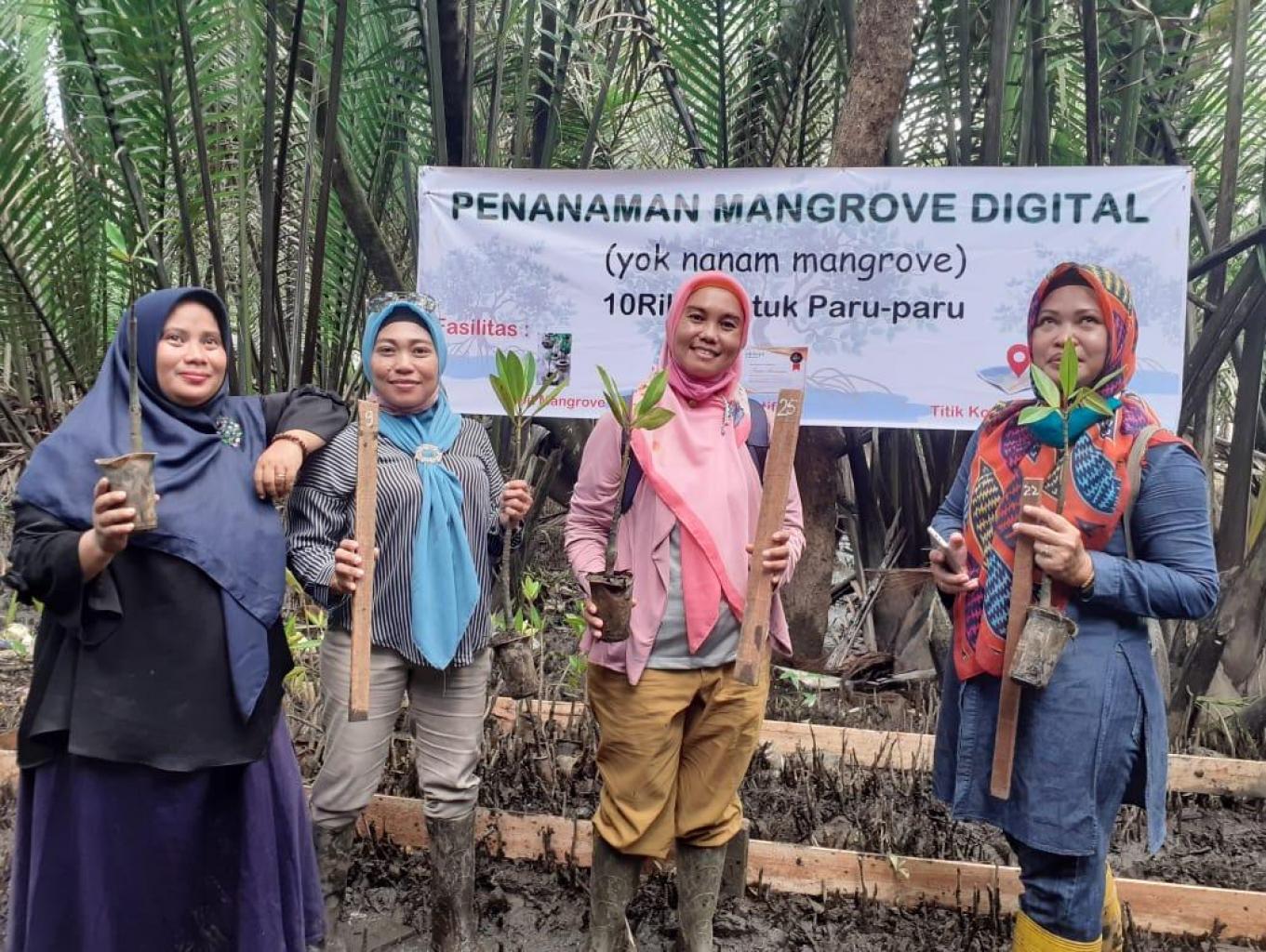 Penanaman Mangrove Digital