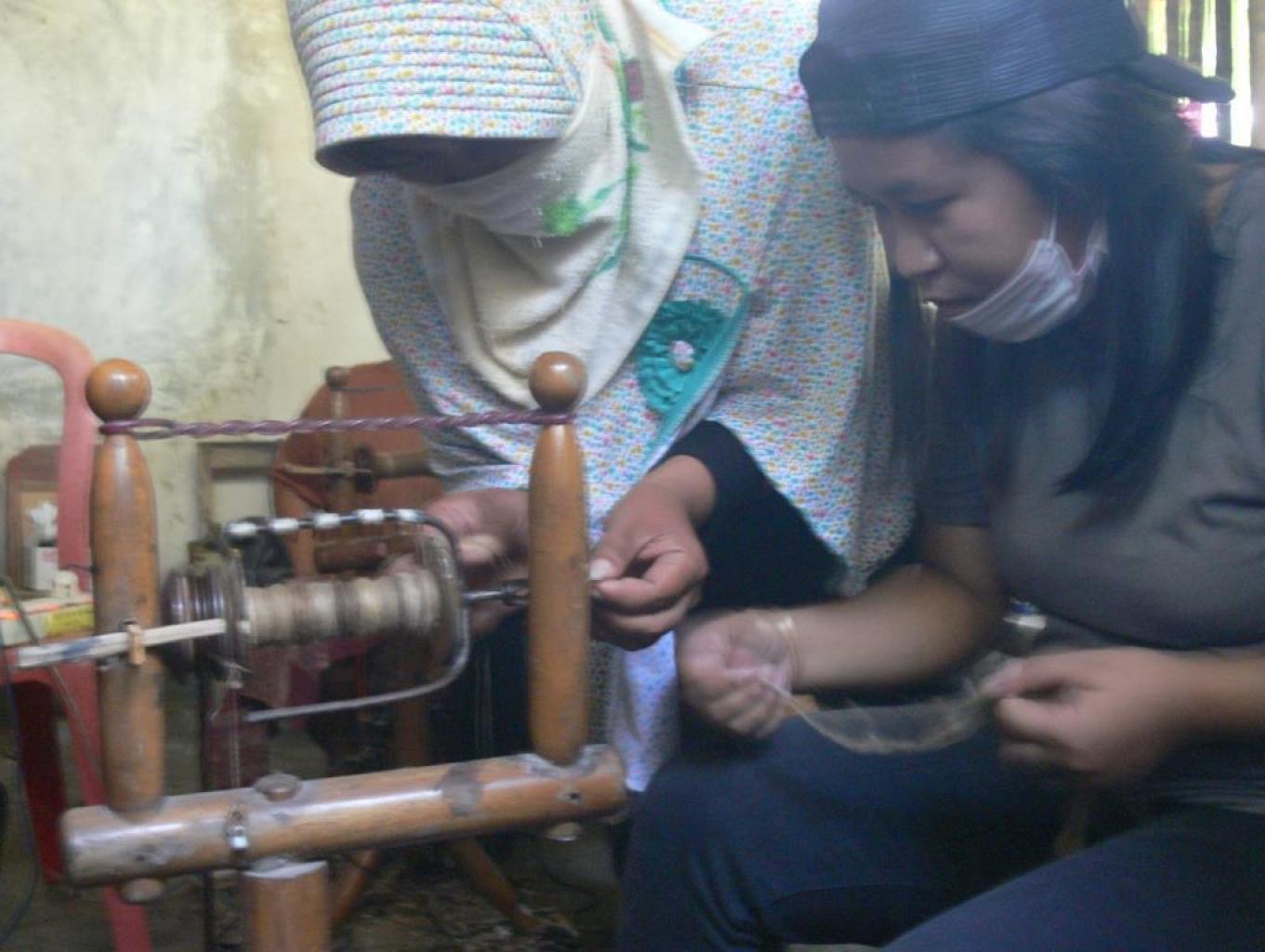 Pintal Benang Sutra Alam