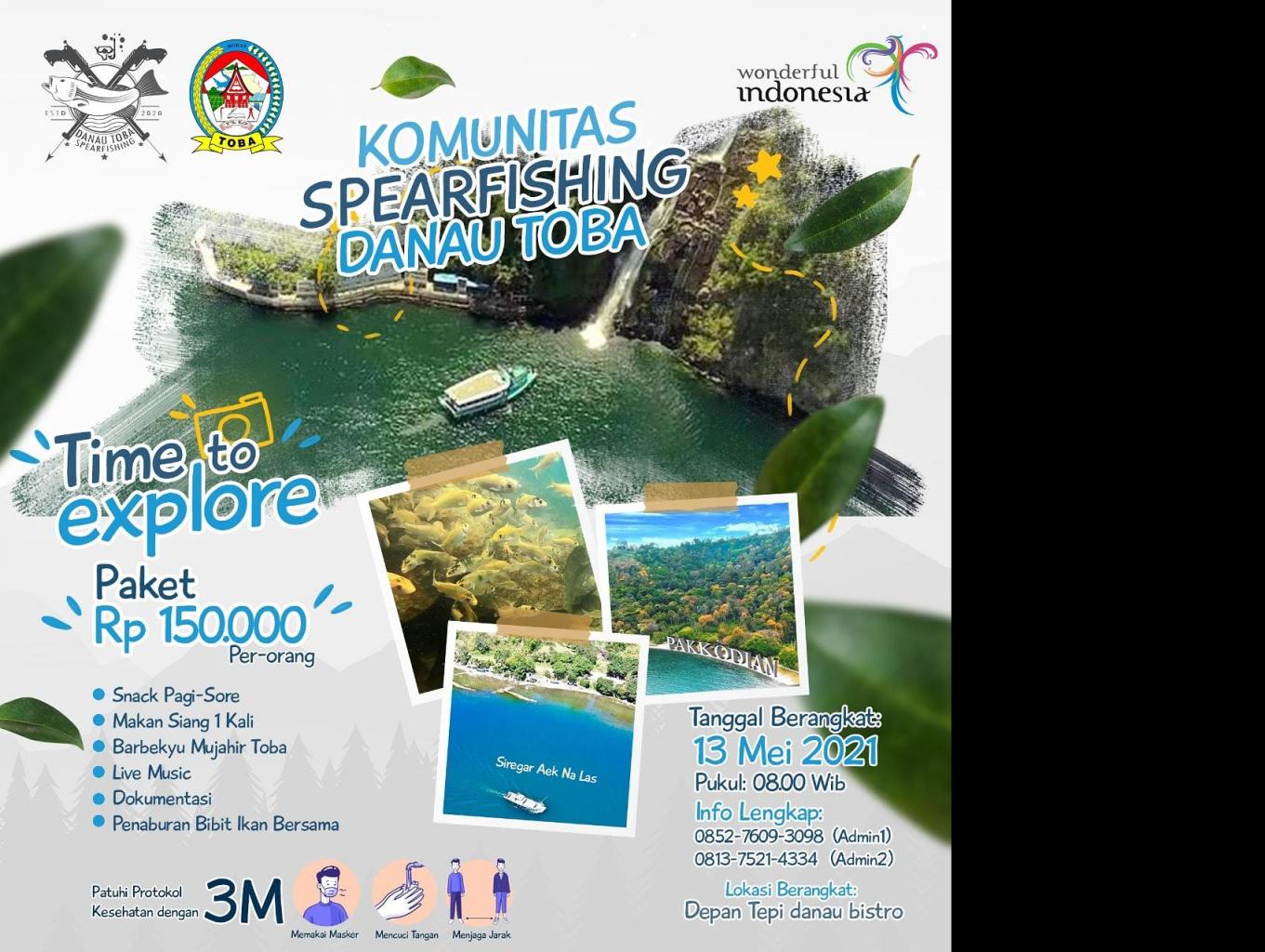 Komunitas Spearfishing Danau Toba