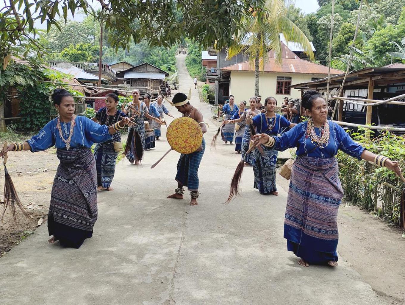 Musik Dan Tari Tradisional Dan Tenun Ikat Pewarna Alam