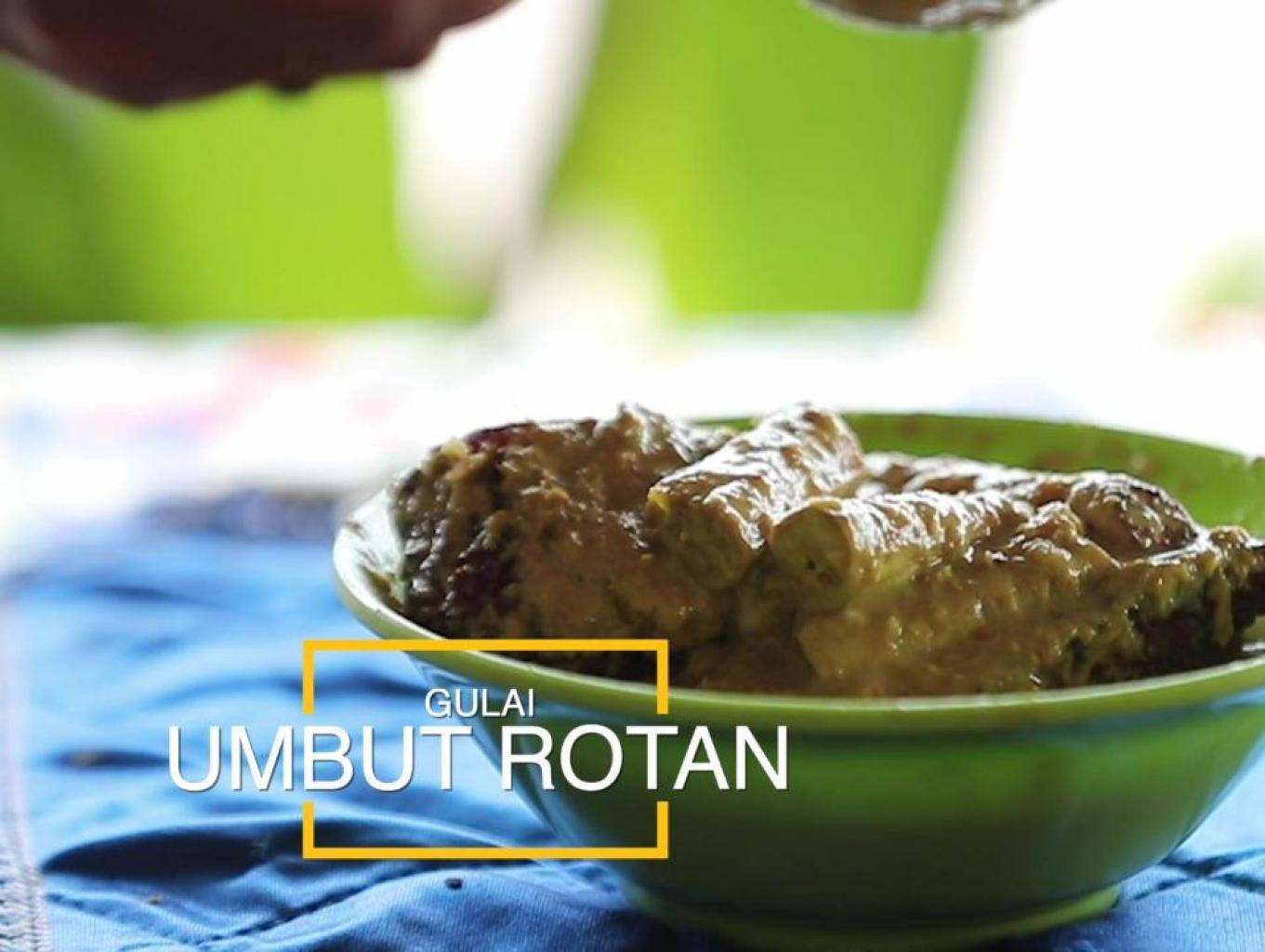 Gulai Umbut Rotan