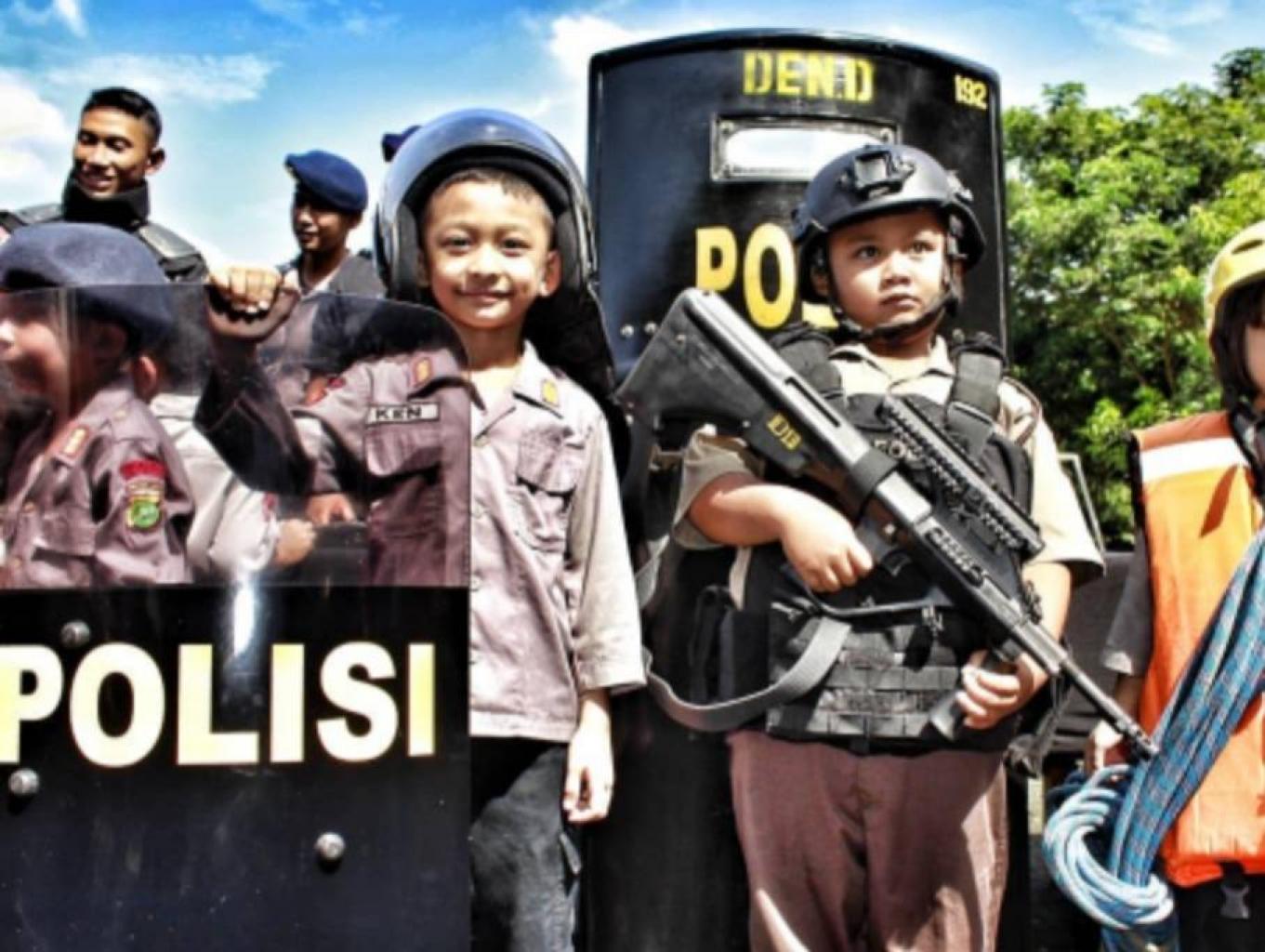 Polisi Cilik Siap Amankan