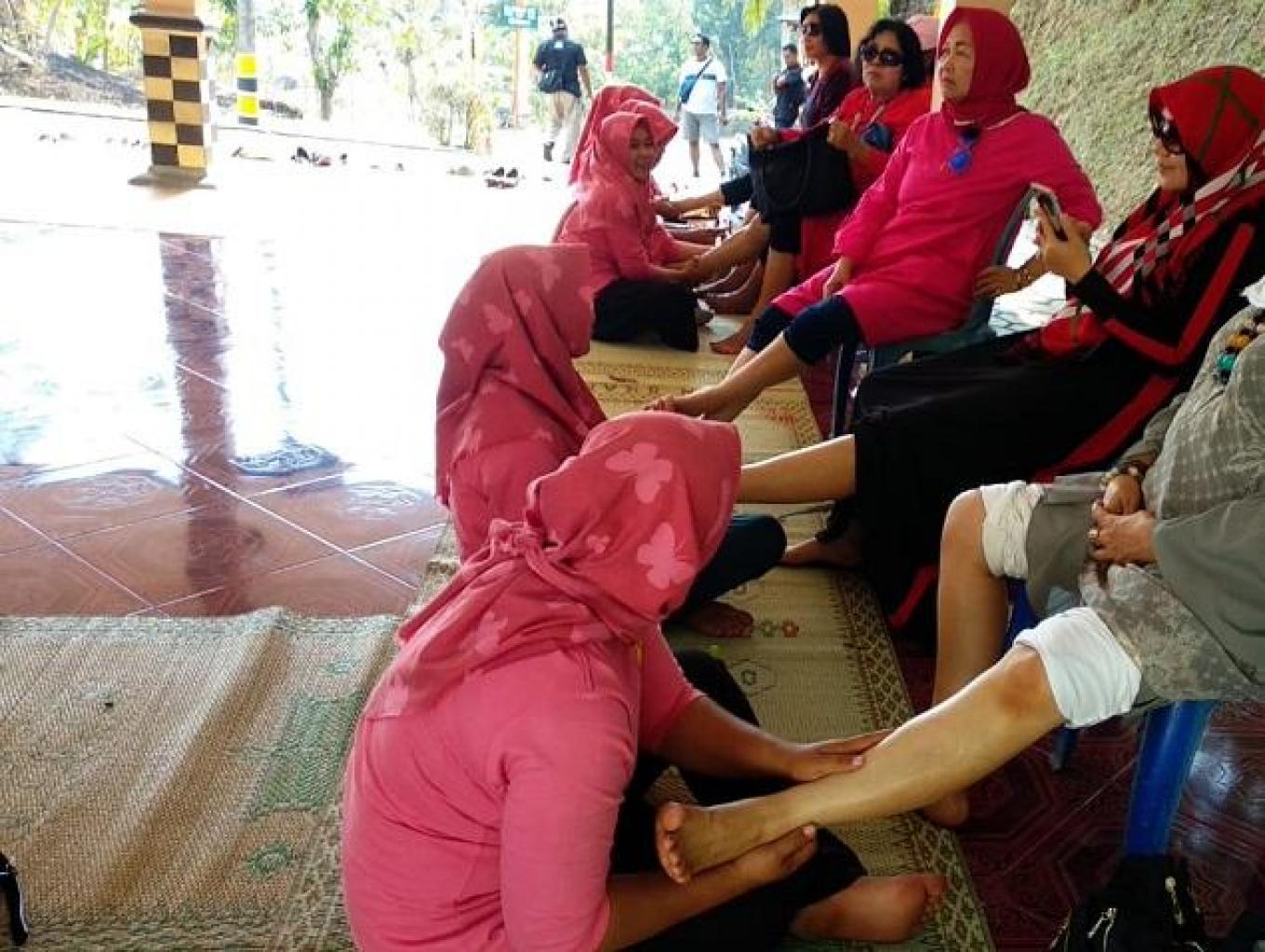 Ecospa Bersama Kelompok Griya Spa Nglanggeran