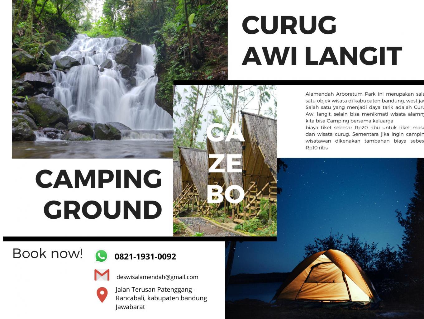 Curug Awi Langit Arboretum Park