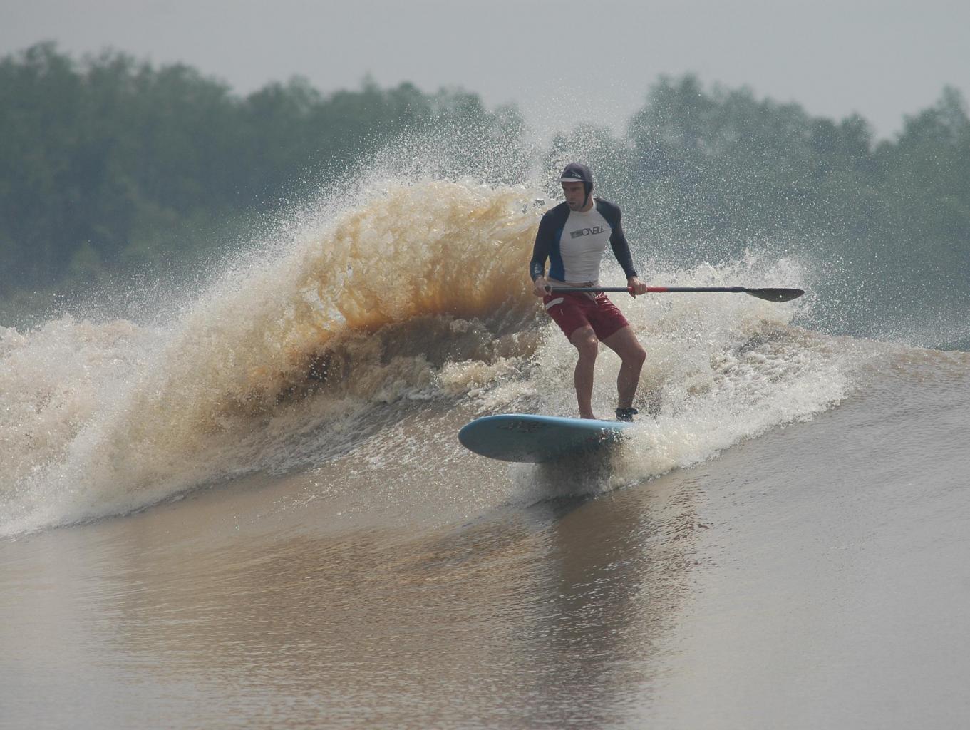 Bono Surfing