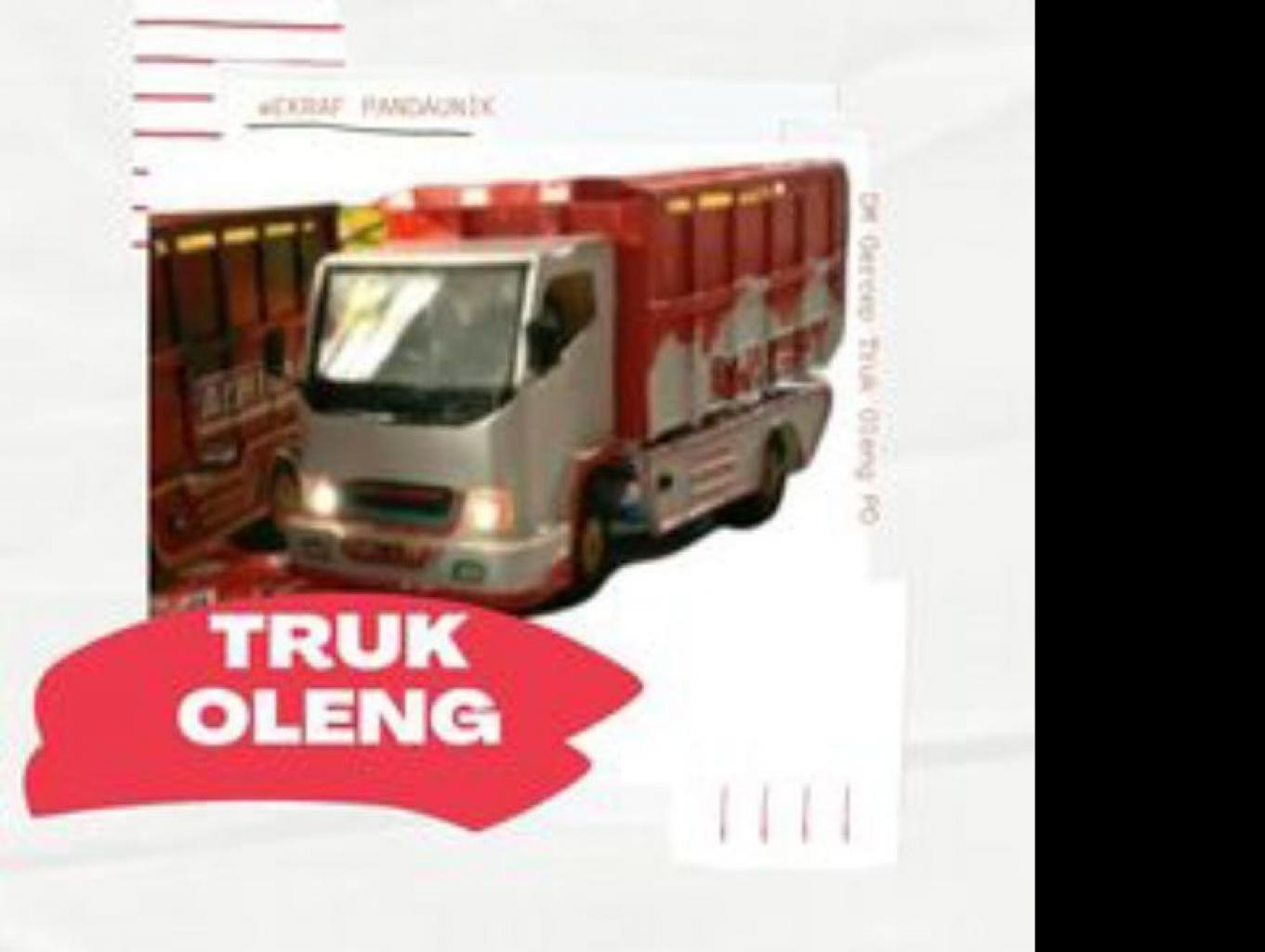 Truk Oleng Miniatur