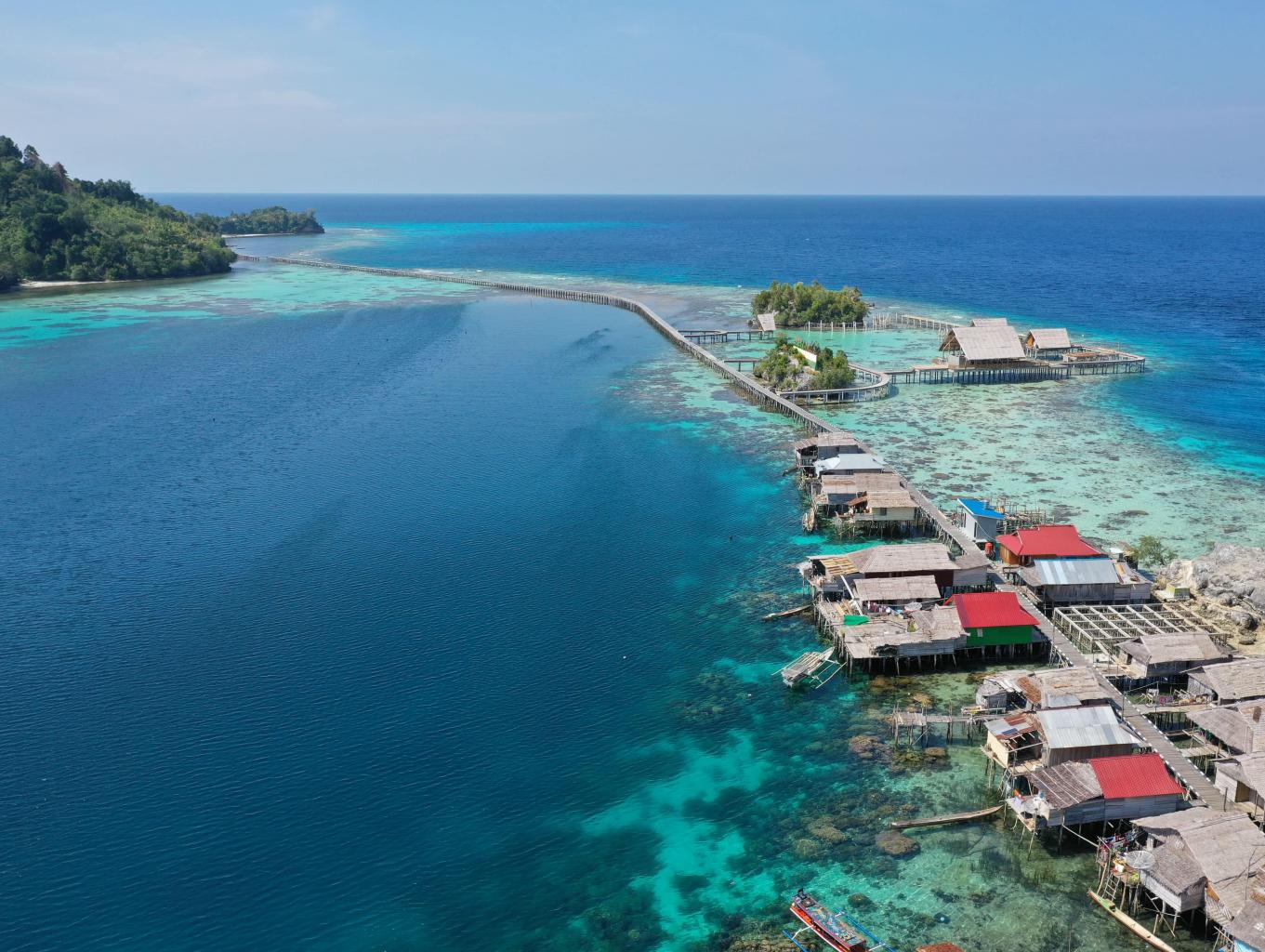 Jembatan Papan Panjang Pulau Papan