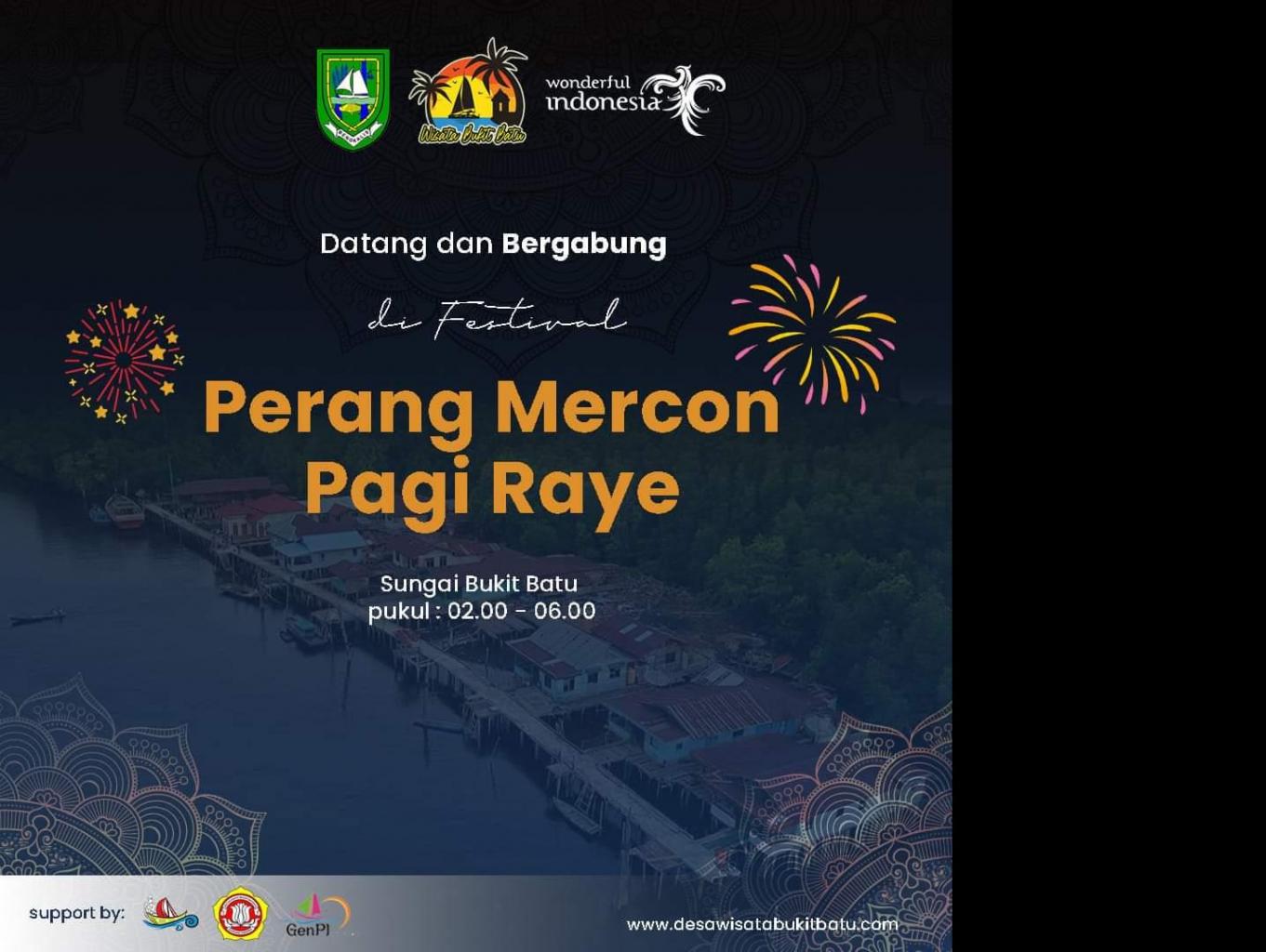 Perang Mercun Subuh Lebaran Idul Fitri