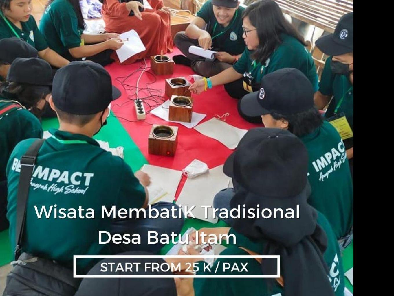 Membatik Khas Batu Itam Belitung