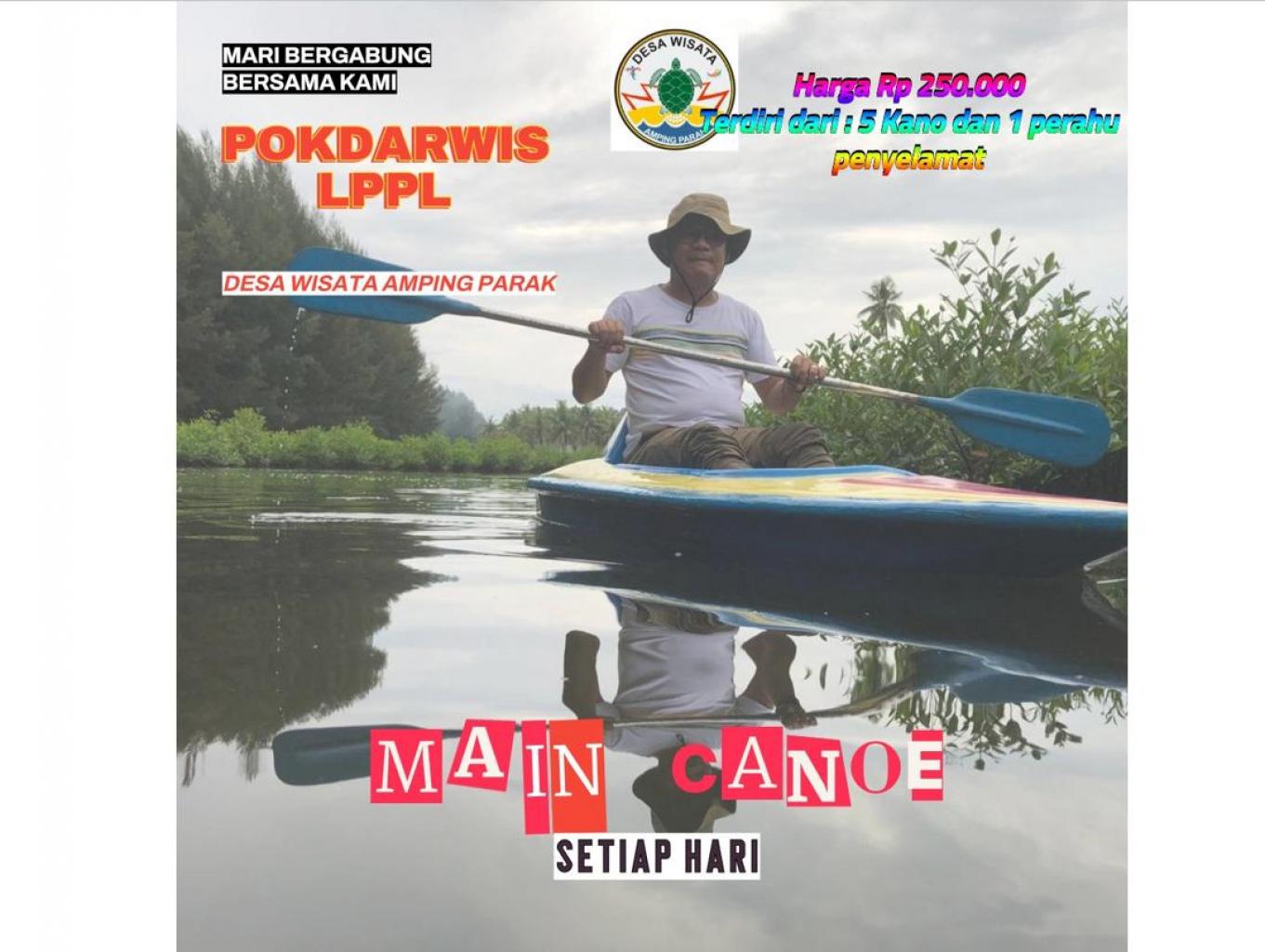 Telusur Mangrove Dengan Kano