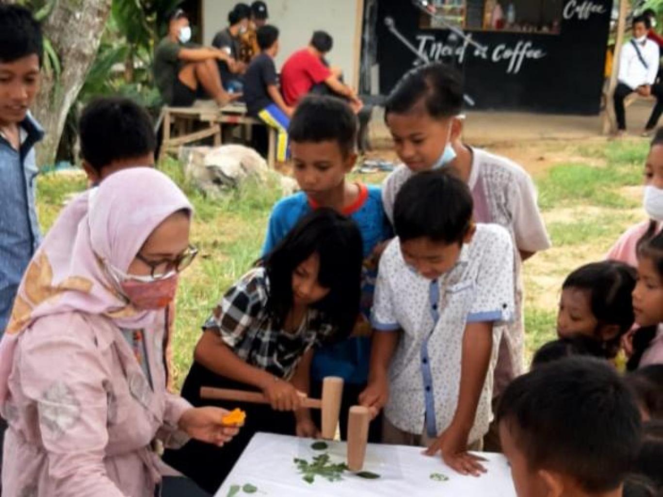 Pembuatan Ecoprint