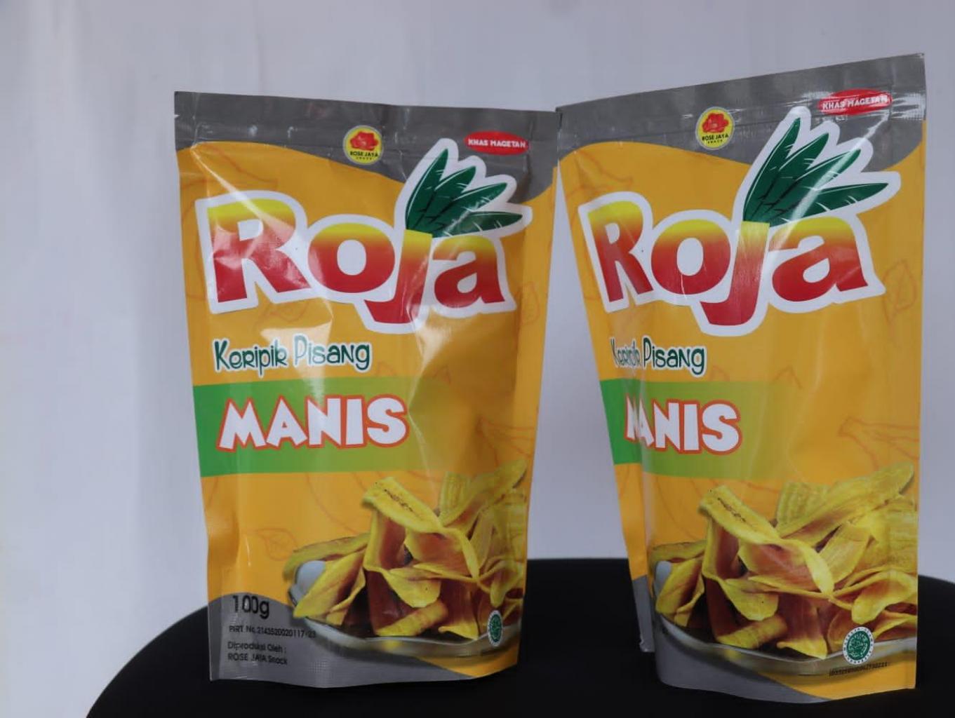 Kripik Pisang Roja, Kripik Pisang ini sudah dipasarkan di Alfamaret dan Indomaret