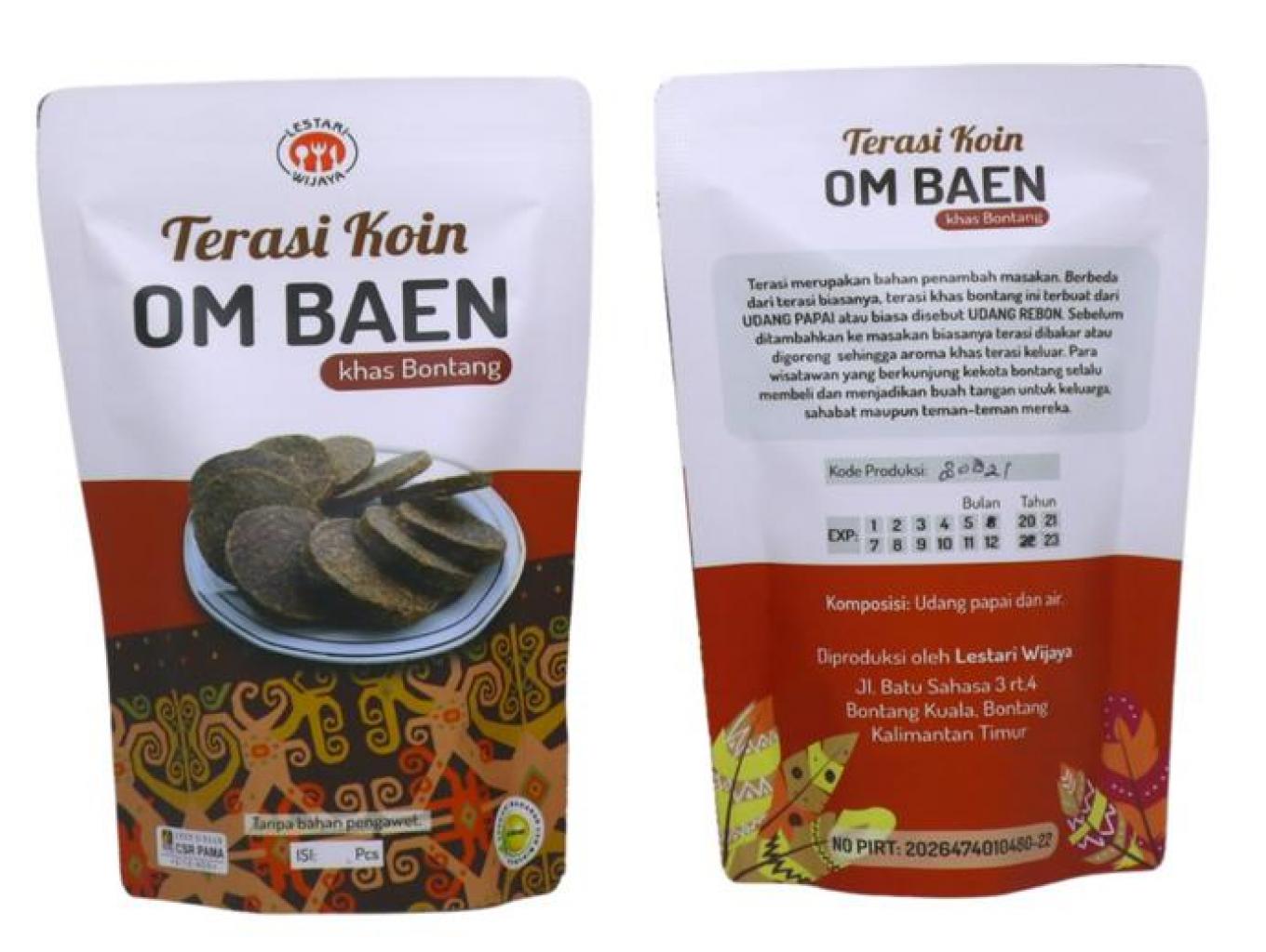 Terasi Koin Khas Bontang