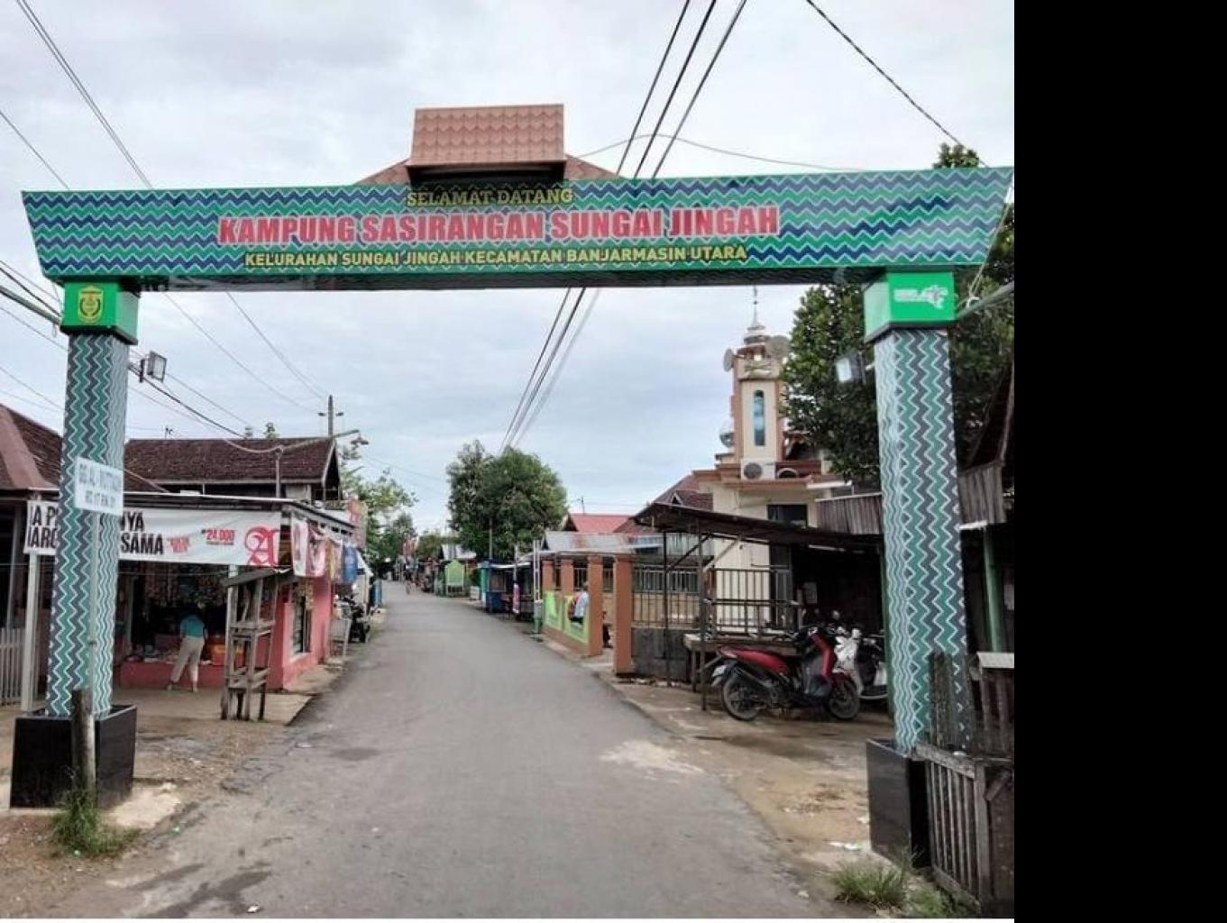 Kampung sasirangan sungai jingah 