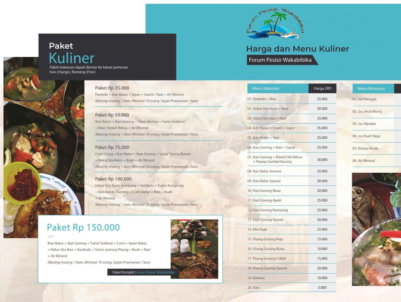 Paket Kuliner Komplit