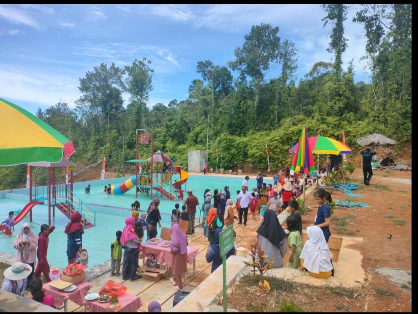 Kolam Permandian Hawai Desa Atue