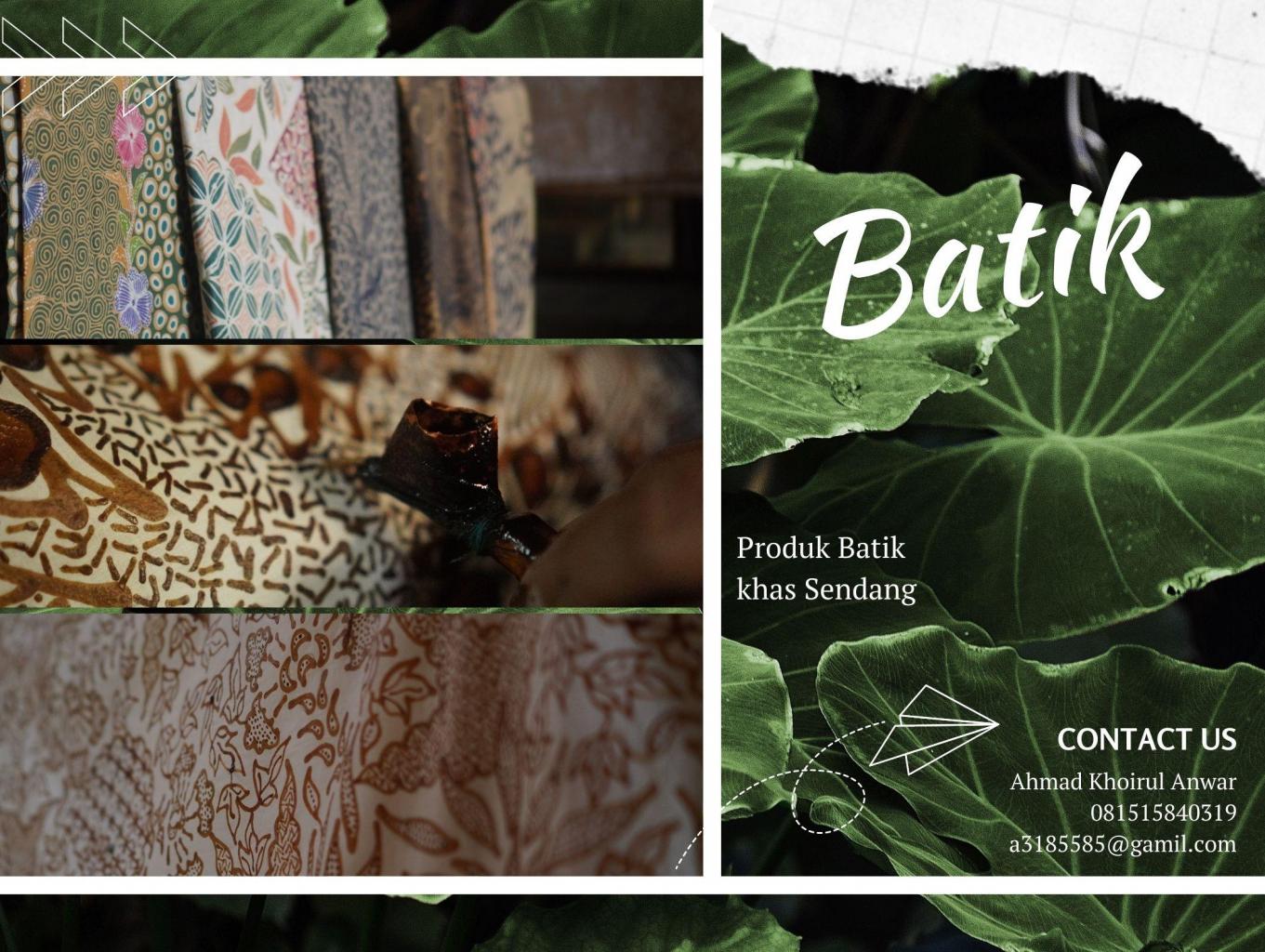 Batik Tulis Khas Sendang [sigit Batik]