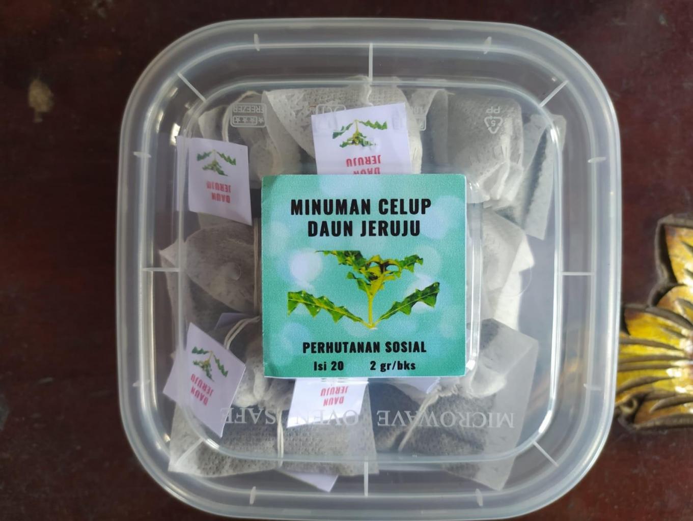 Minuman Celup Daun Jeruju