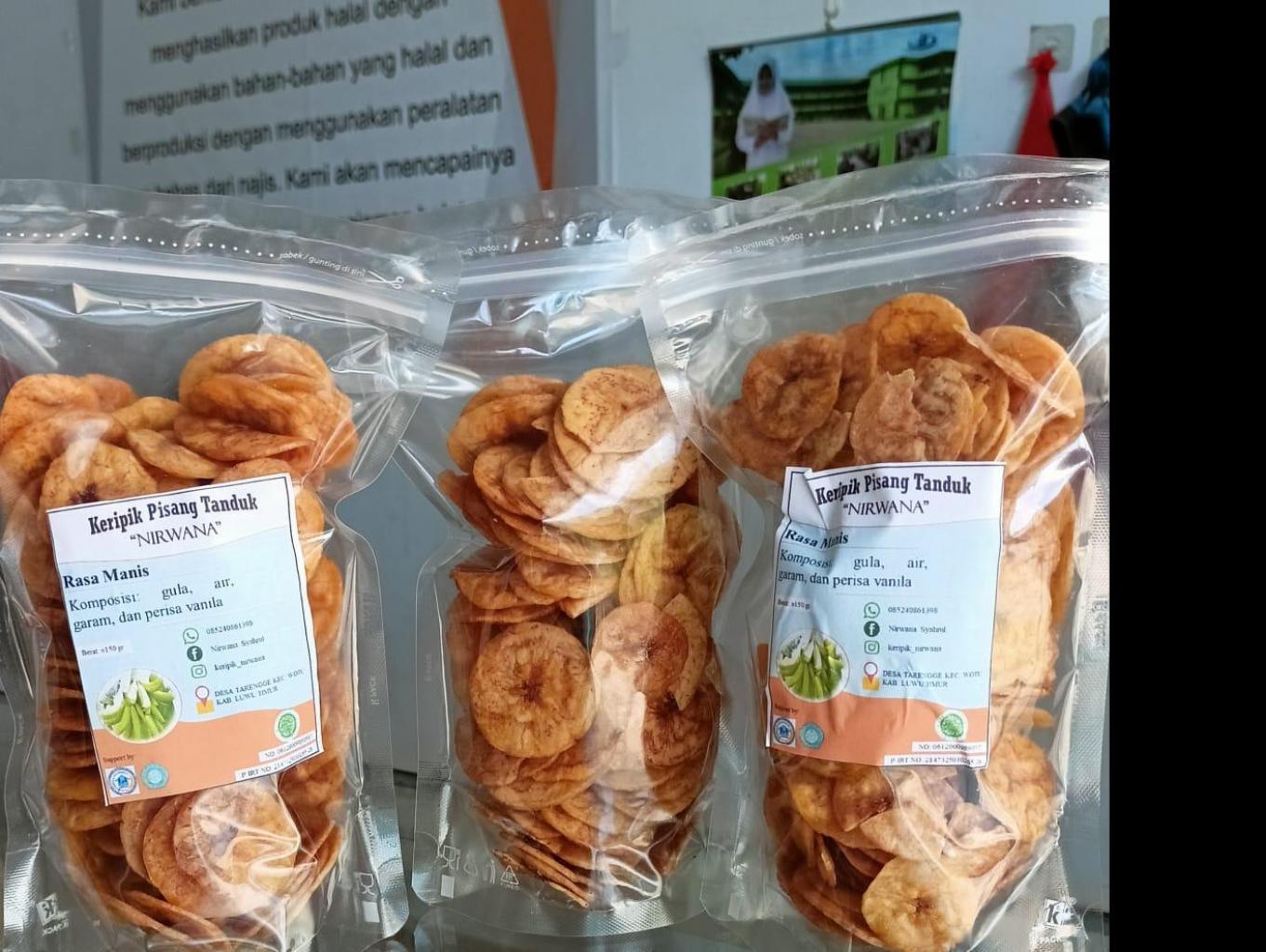 Keripik Pisang Tanduk Nirwana
