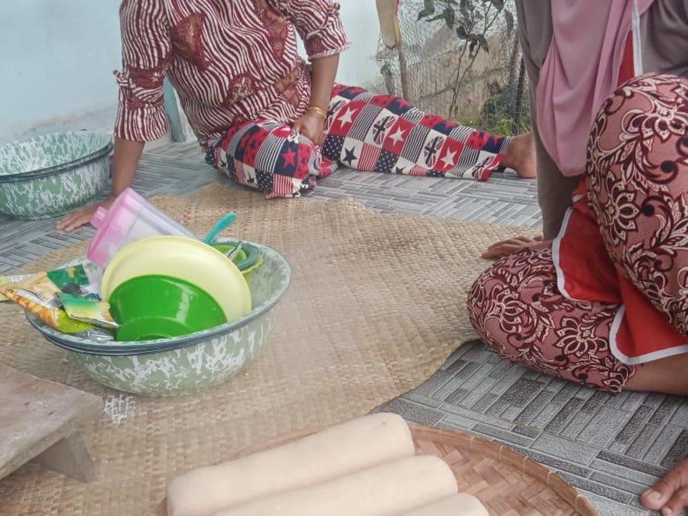 Belajar Membuat Kerupuk/kemplang