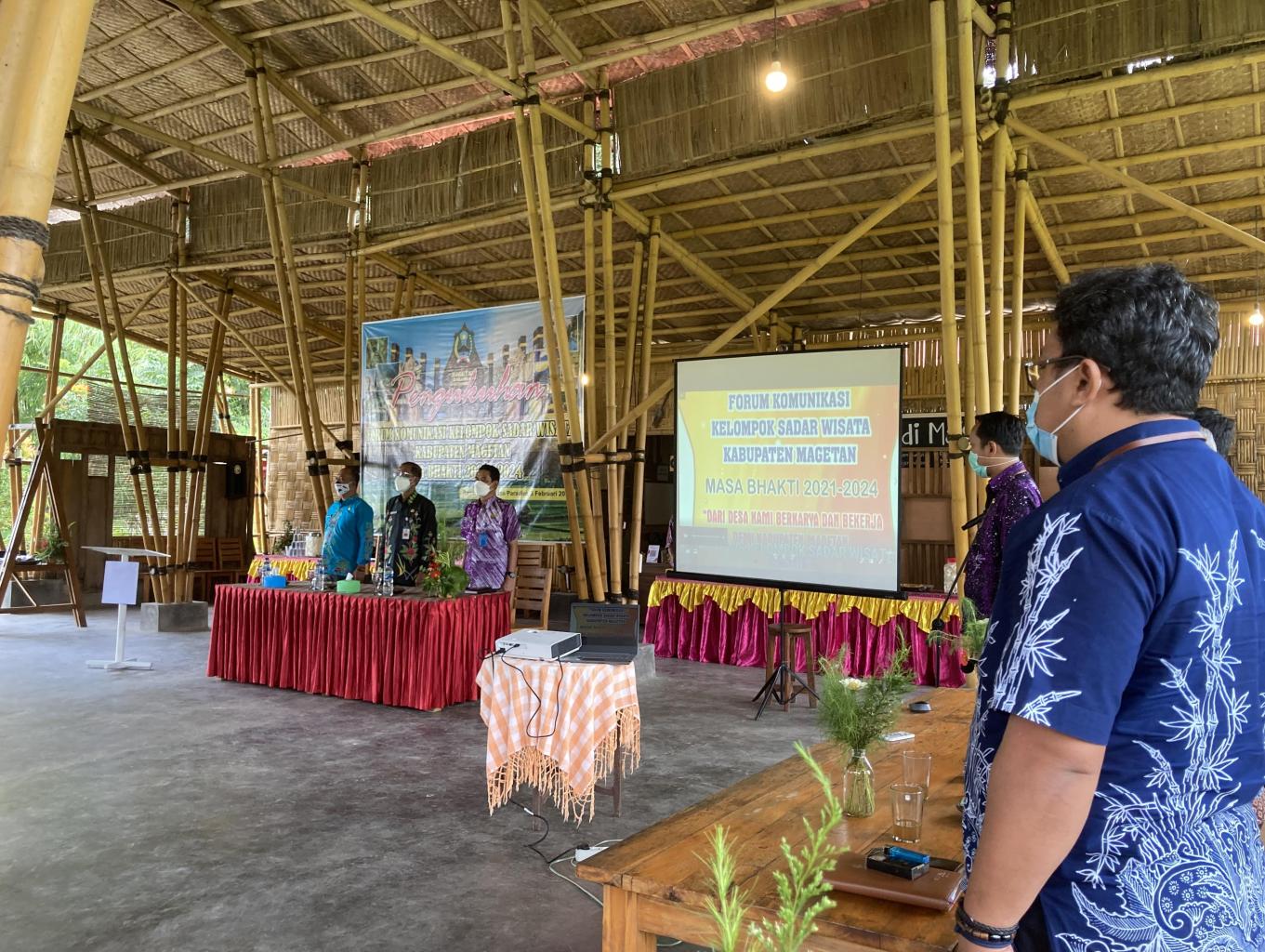 Atraksi Mice Di Desa Randugede Saat Pengukuhan Forkompokdarwis Kab Magetan