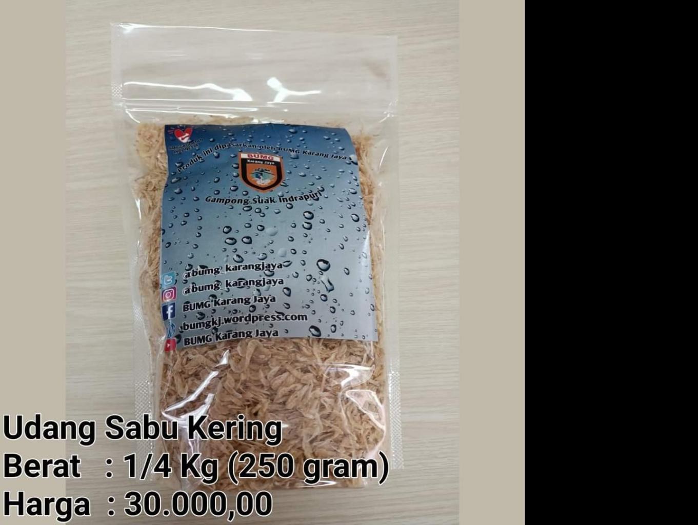 Udang Sabu Kering