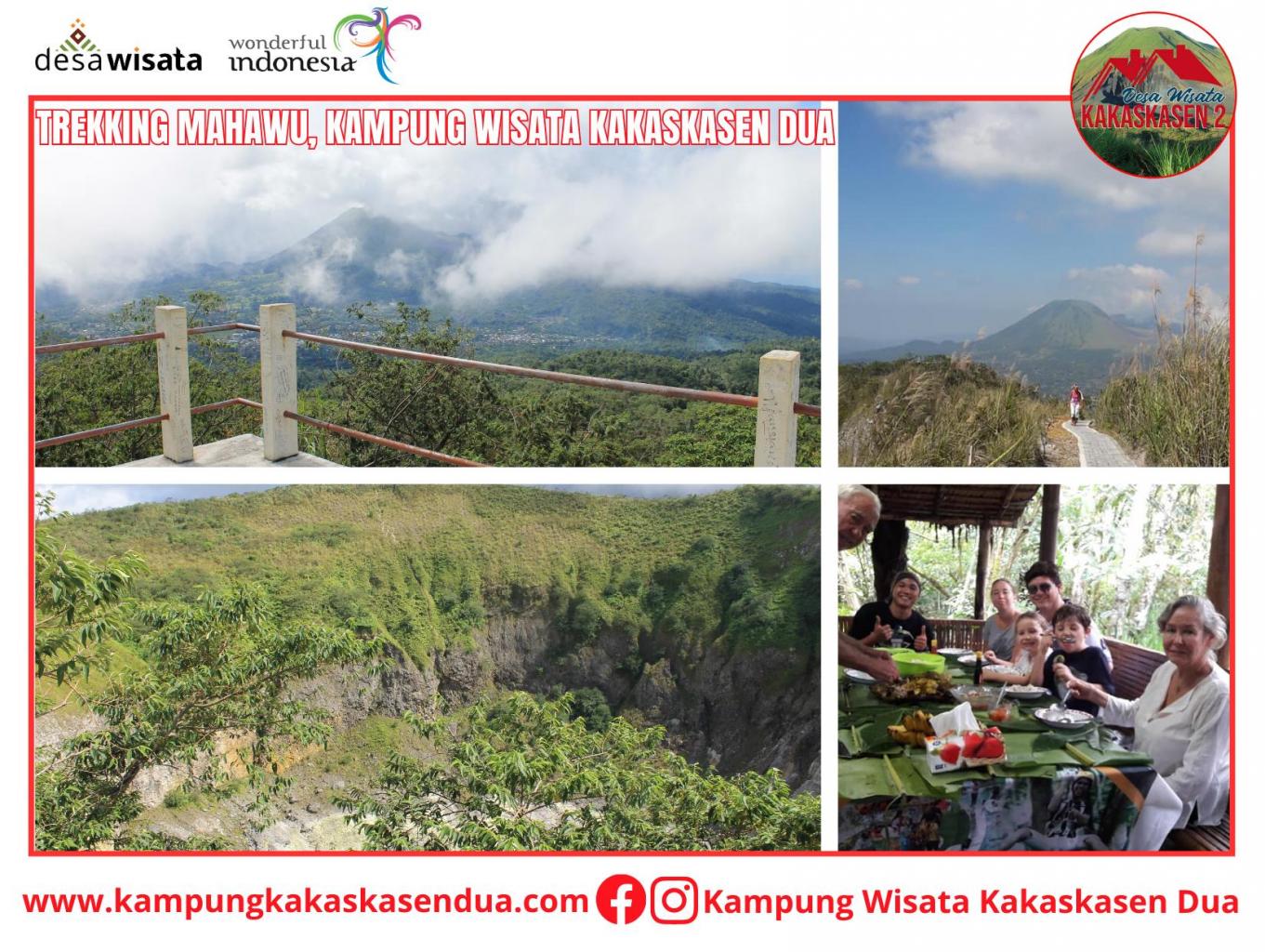 Trekking Kawah Gunung Mahawu