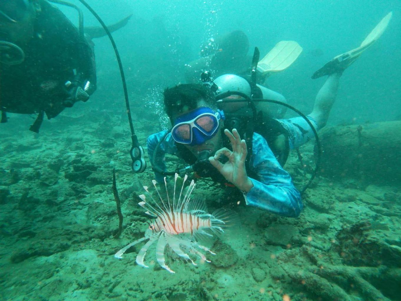 Diving