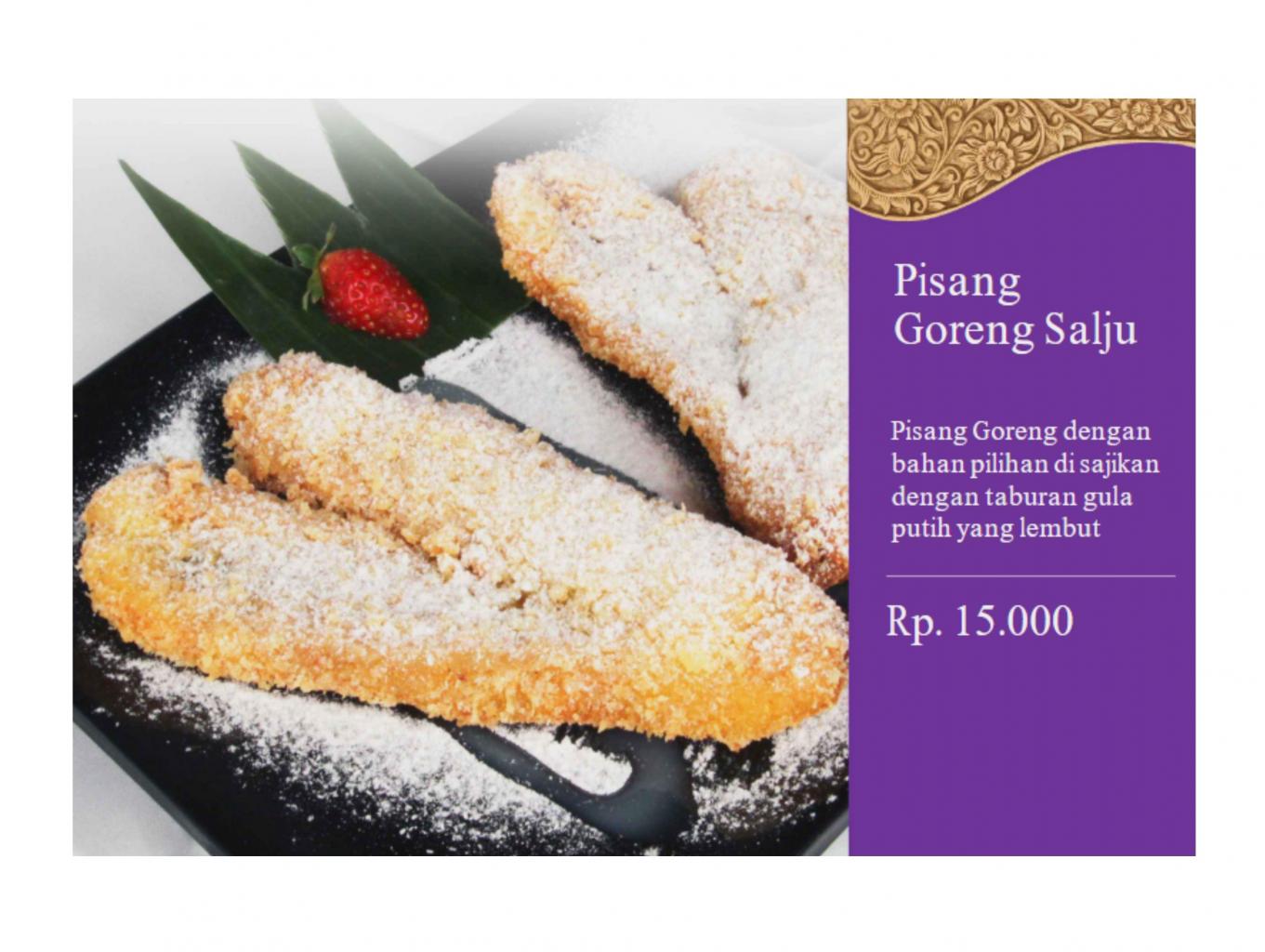 Pisang Goreng Salju