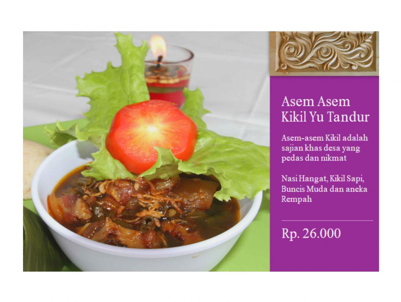 Asem Asem Kikil Yu Tandur