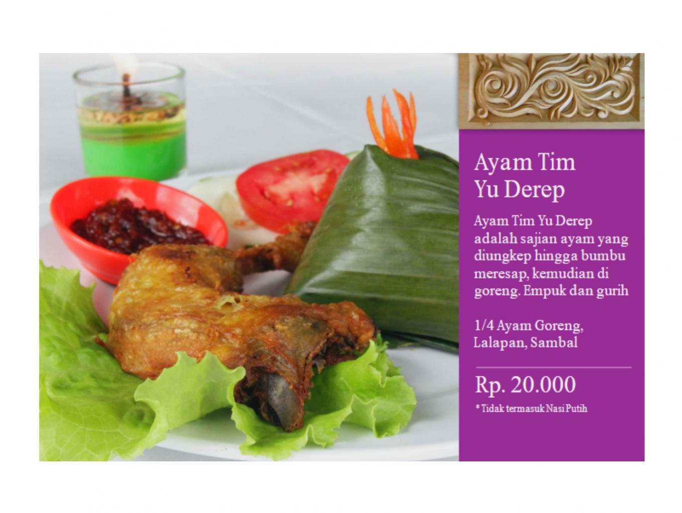 Ayam Tim Yu Derep