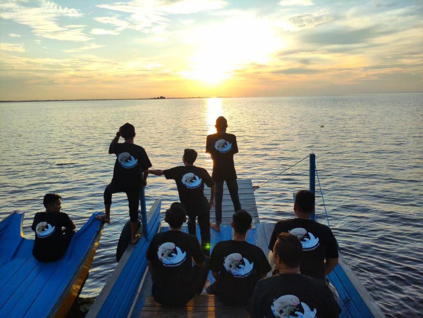 Sunset Danau Semayang