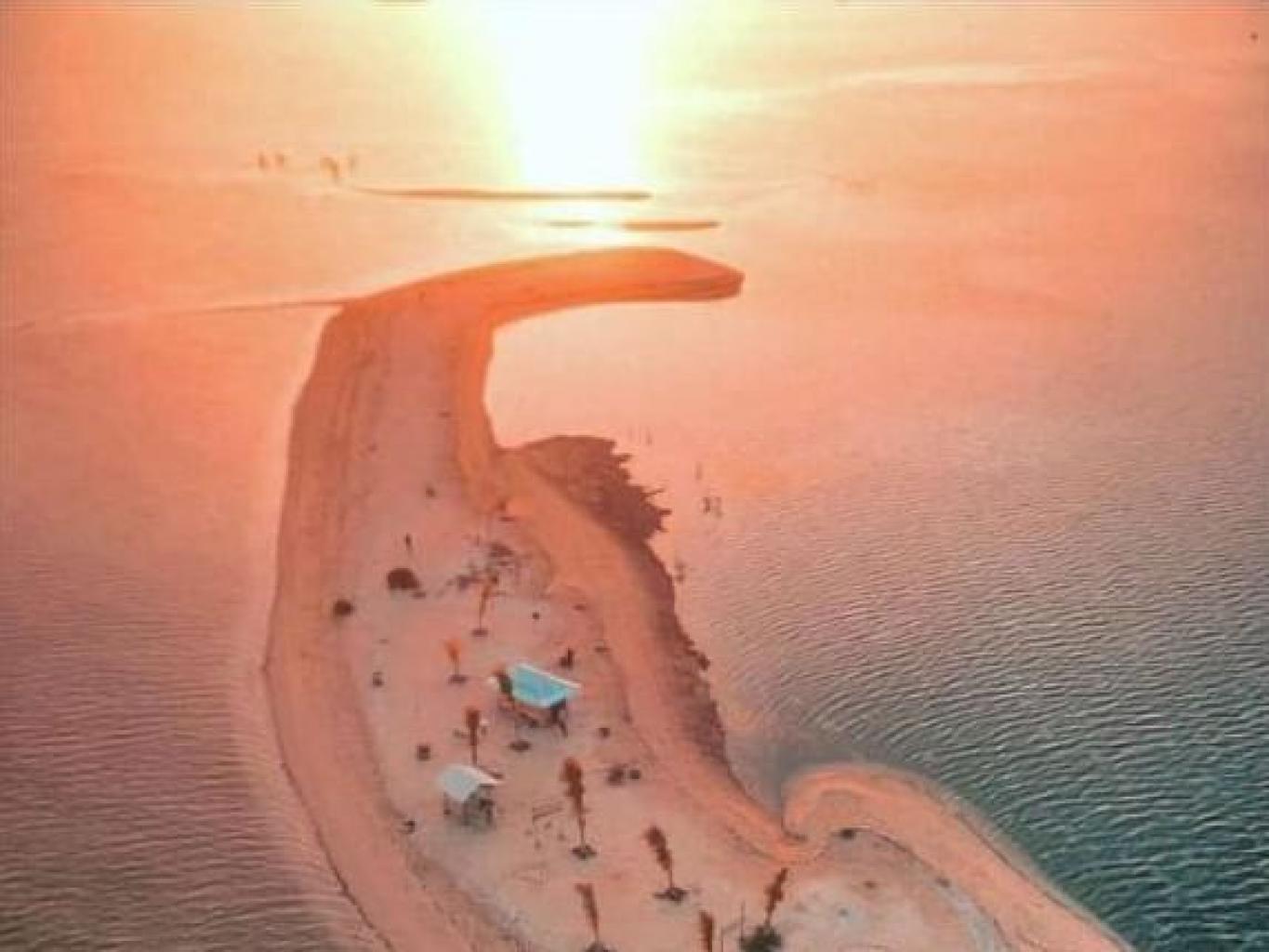 Spot Foto Sunset Pulau Sanggalau
