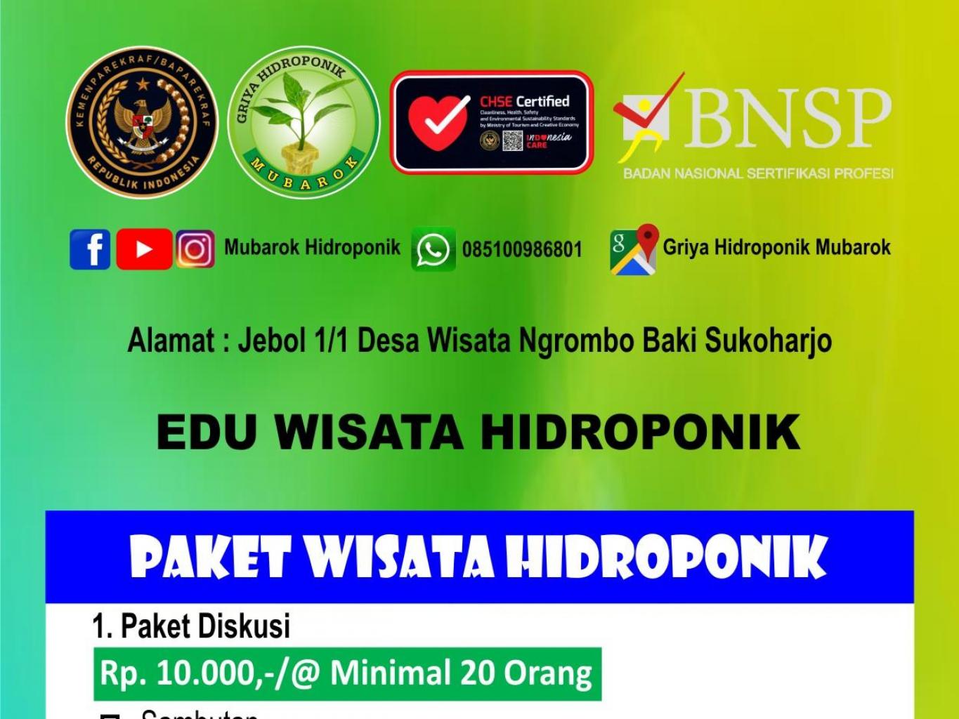 Edu Wisata Hidroponik