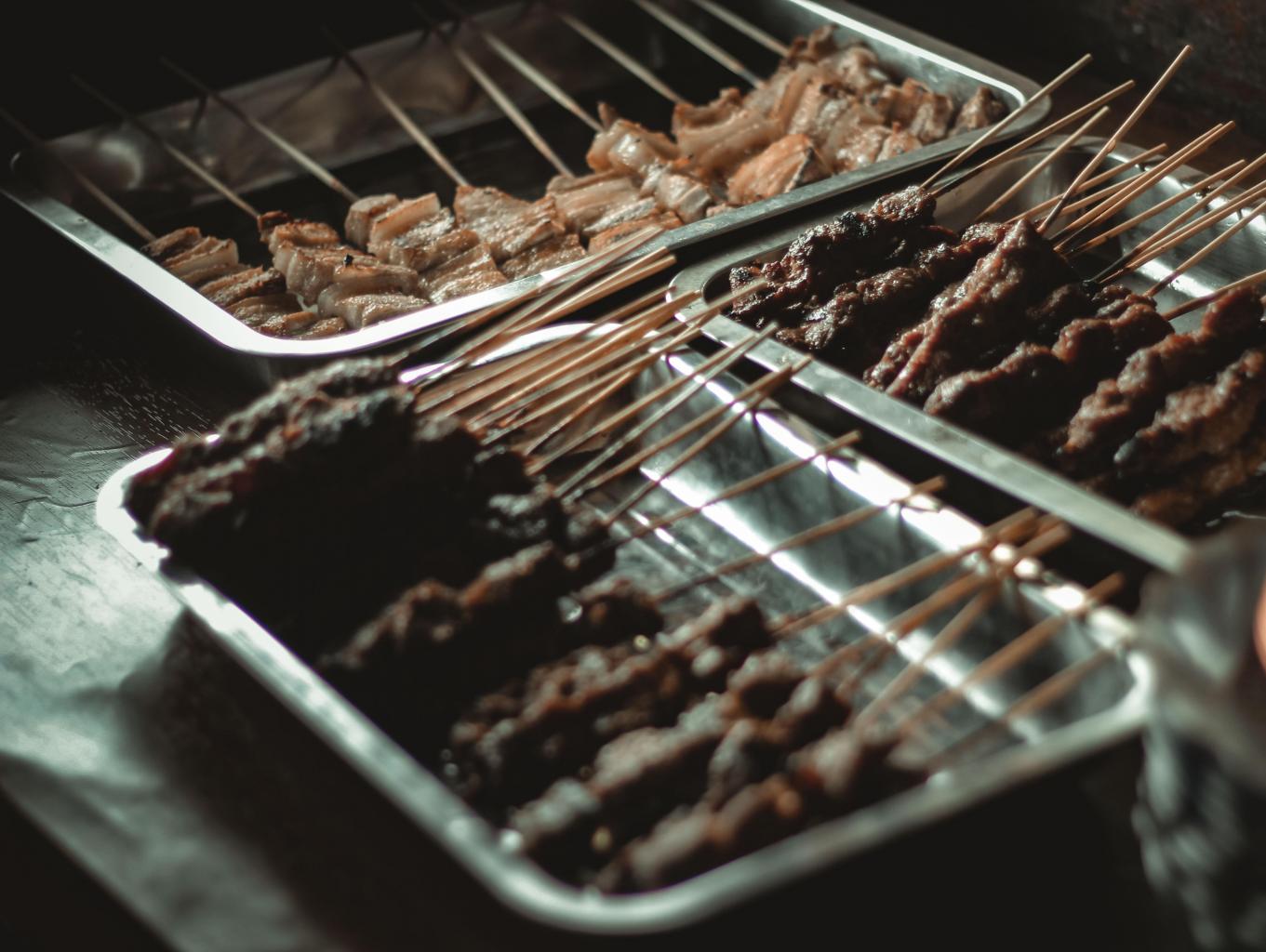 Makanan Khas Tradisional (ragey Dan Sate)