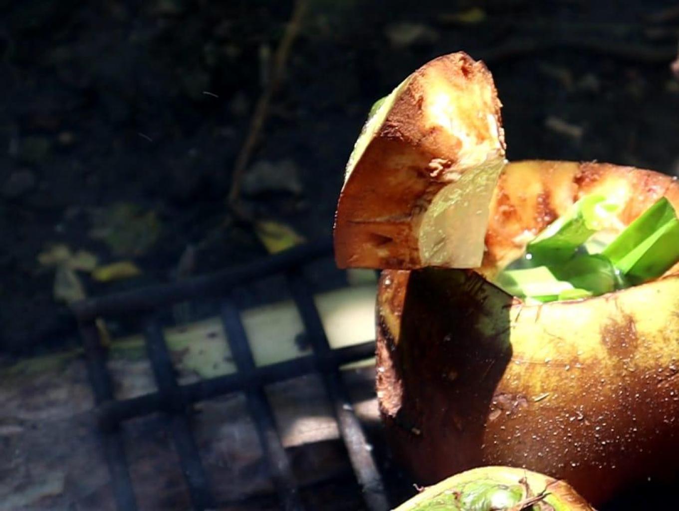 Nasi Kelapa Bakar