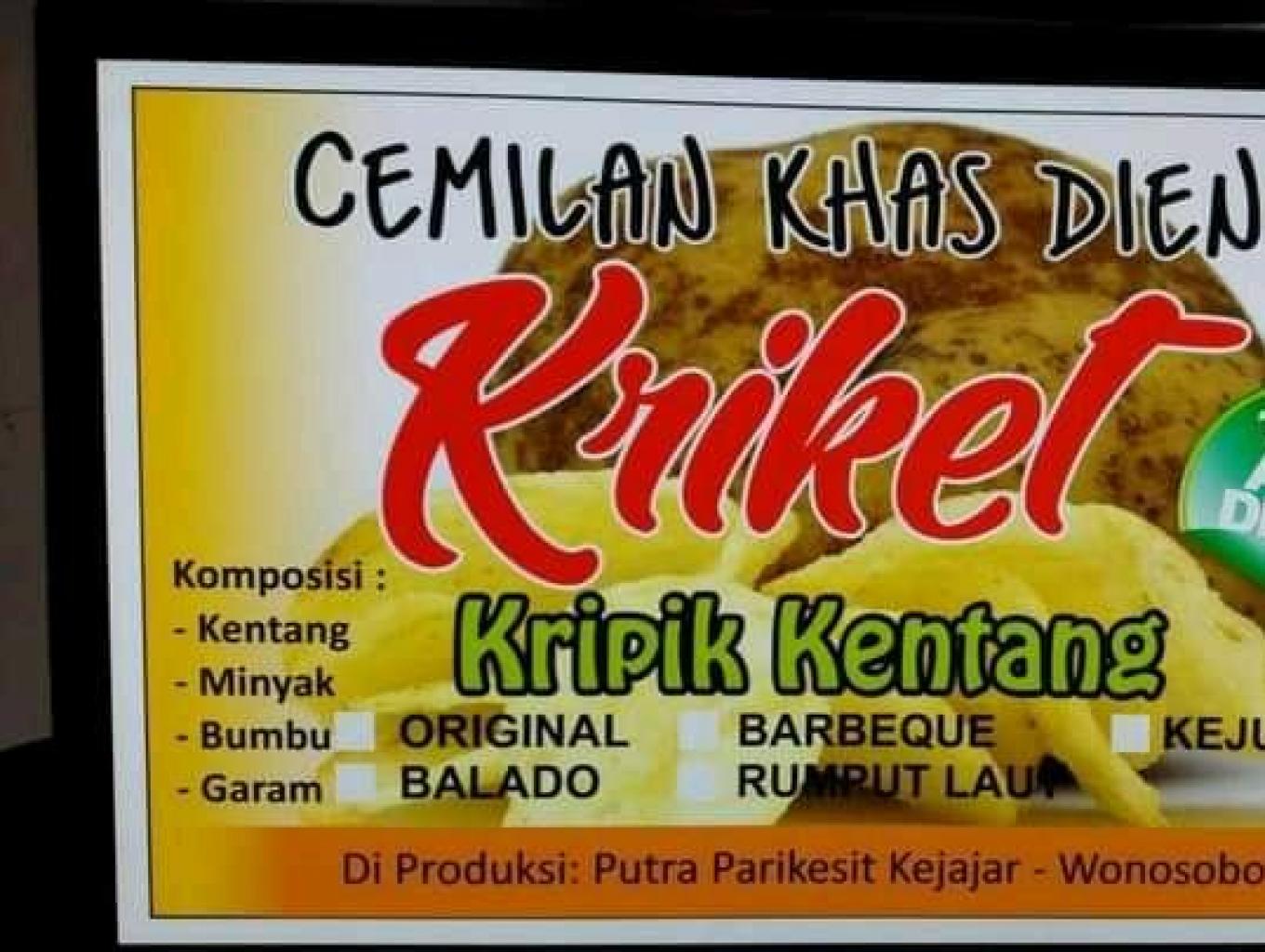 Kripik Kentang Dieng